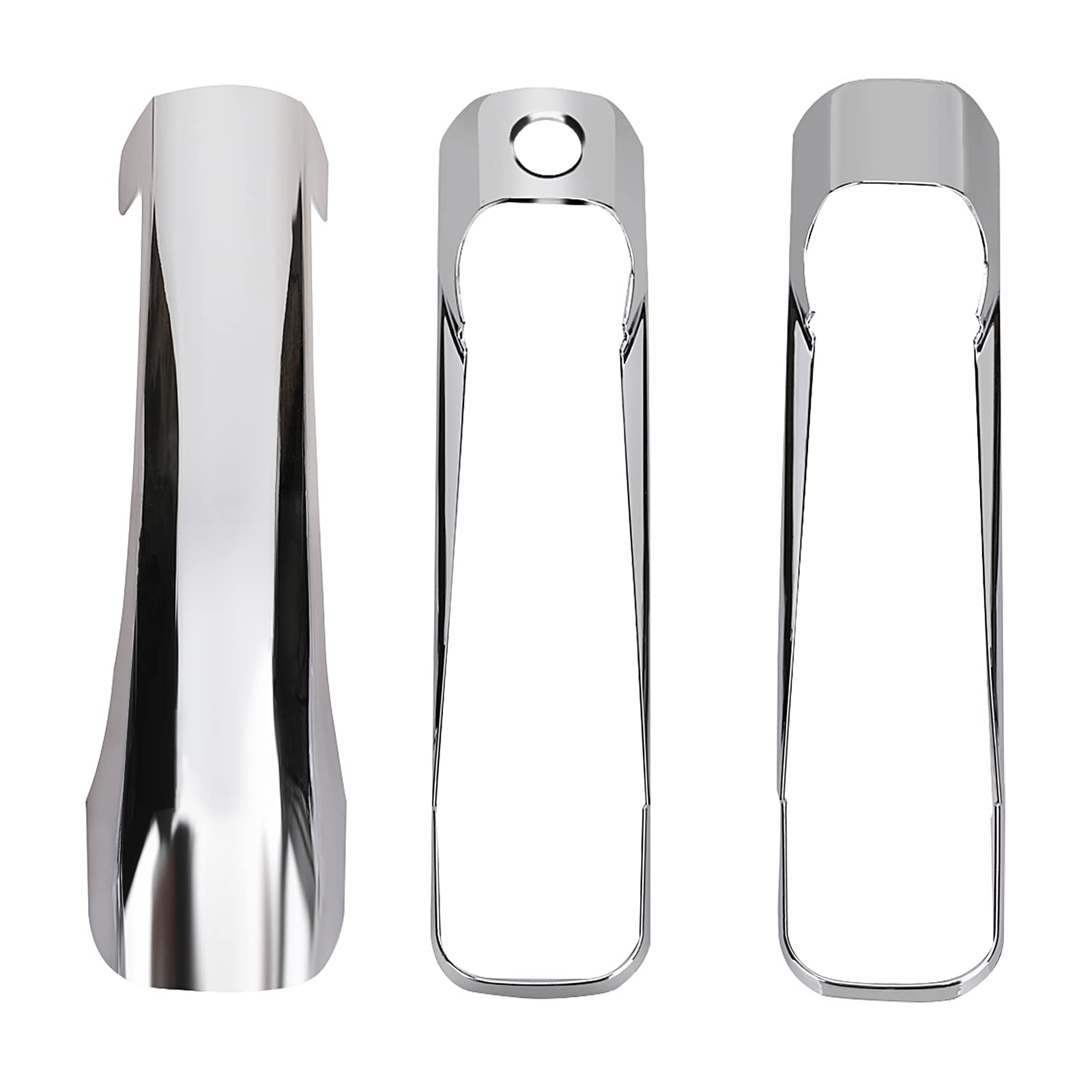 Tutor Auto Chrome Door Handle Covers Compatible With 2009-2018 Dodge Ram 1500 2500 3500 - Handle-Exterior Door