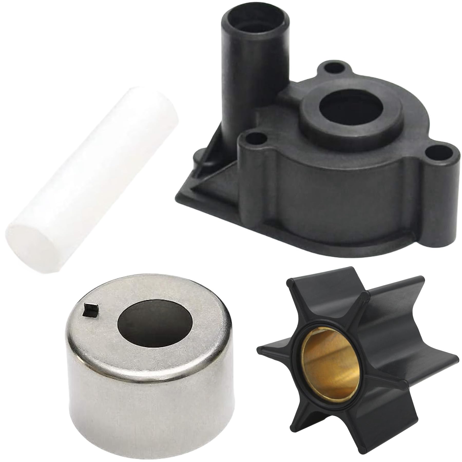 Ghmarine 96148A8 Water Pump Impeller Kit Replaces Mercury Outboards Mercruiser Alpha One Gen 1 Stern Drives 46-96148A8 96148Q8