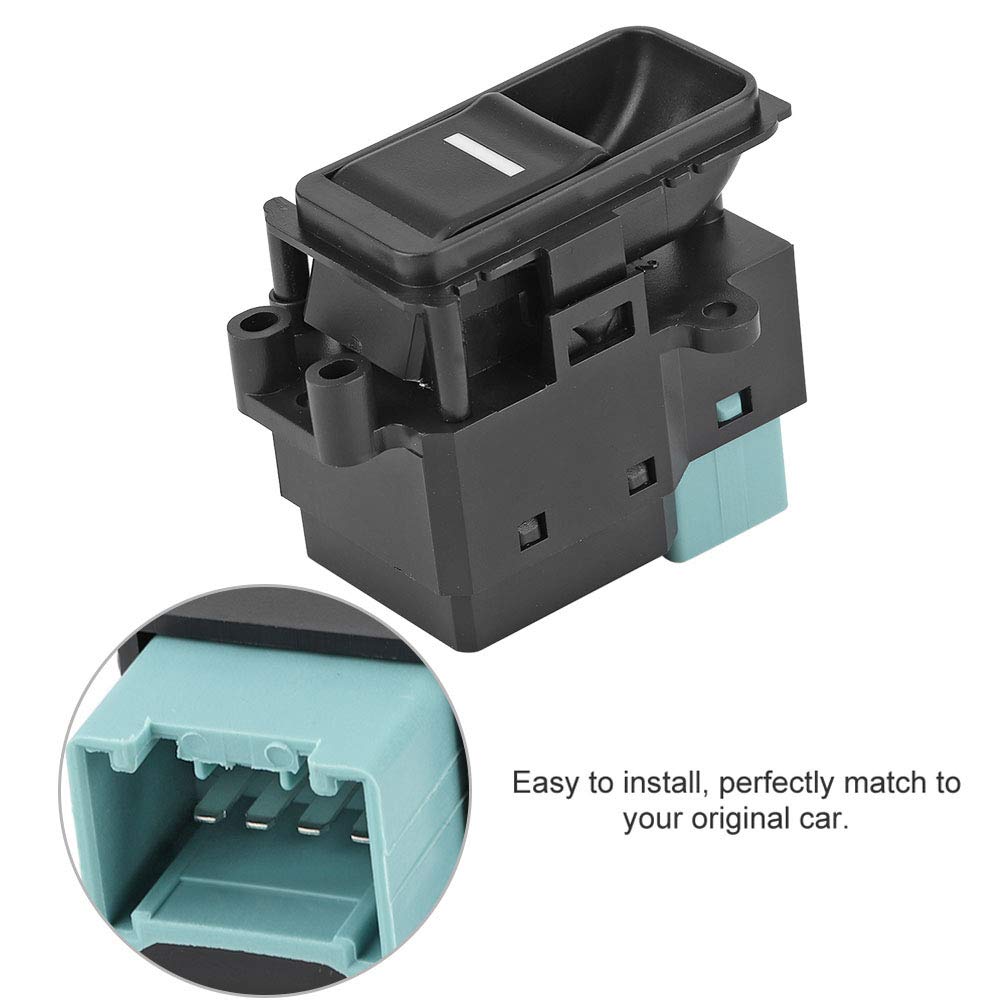 Acouto Rear Left Power Window Switch for Honda Accord 2003-2007, OEM 35770-SDA-A21, Onecolor, Replacement Window Switch