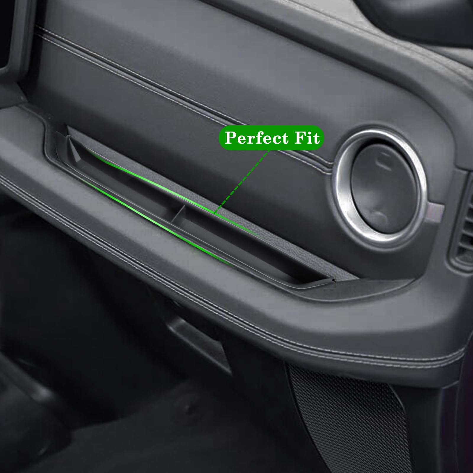 Eamplest 4Pcs Center Console Organizer For 2024 2025 Jeep Wrangler Jl Jlu 4Xe And Gladiator Jt Accessories Gear Shift Side Tray