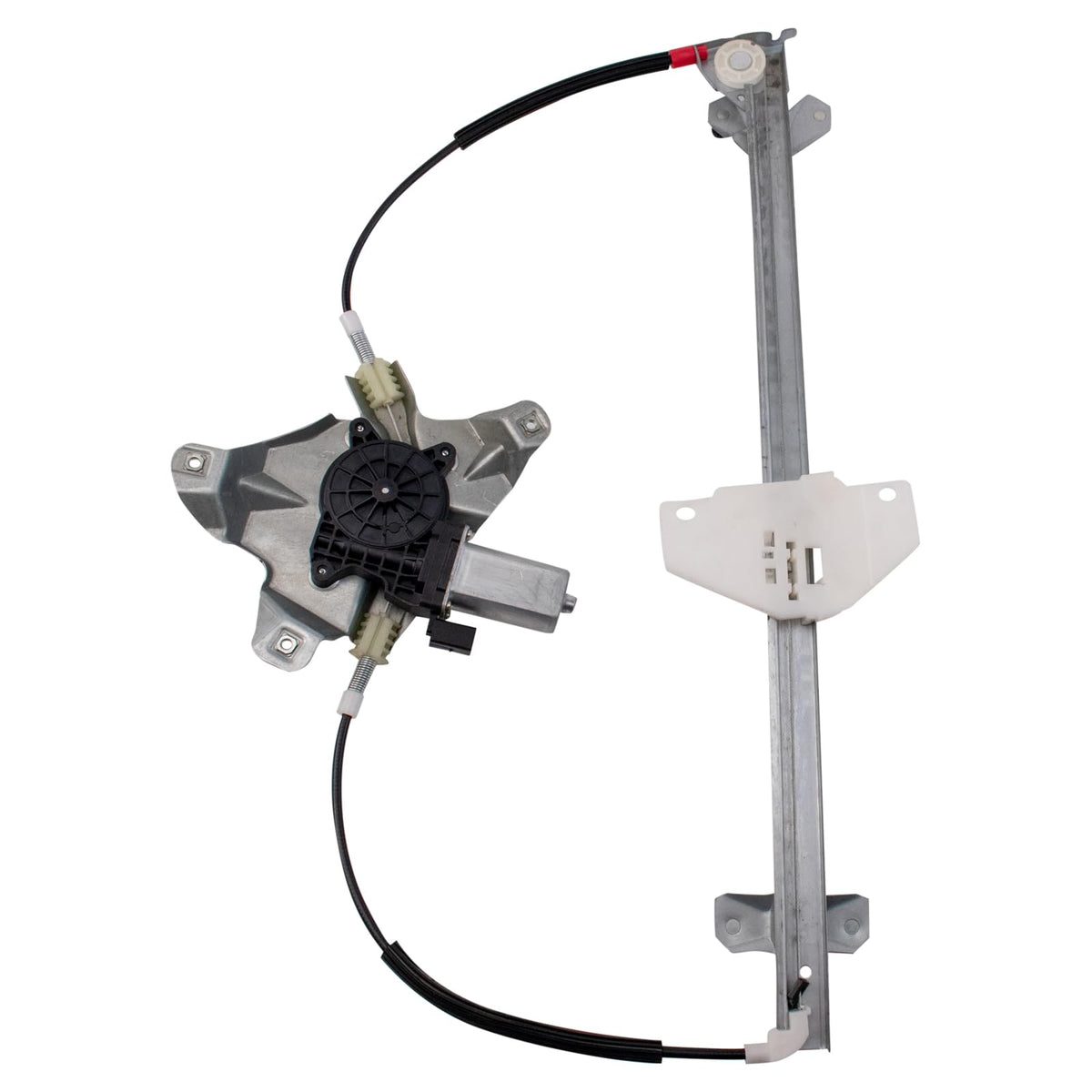 Trq Front Left Power Window Regulator & Motor Assembly Drivers Side Compatible With 2010-2013 Ford Transit Connect