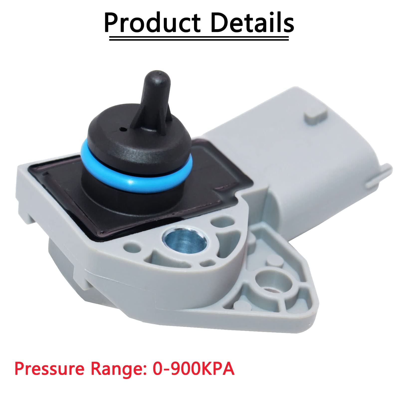 Kejsted Pressure Sensor 0261230110 31272730 Compatible With Volvo S60 S80 V70 Xc70 Xc90 Land Rover Lr000524 8699449 0261230108