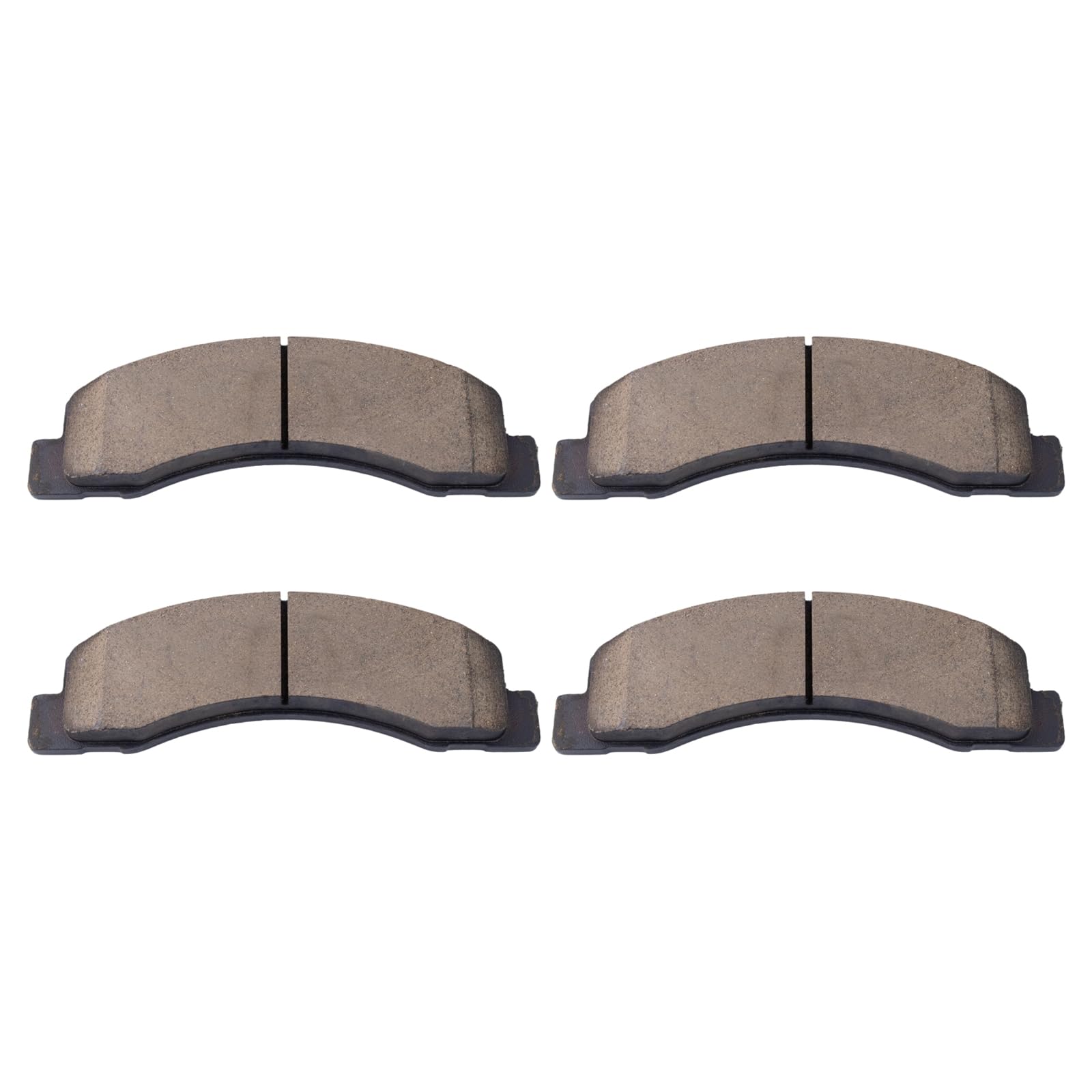 TRQ Front Brake Pads Ceramic Compatible with 2000-2005 Ford Excursion 2000-2004 F-250 Super Duty F-350 Super Duty