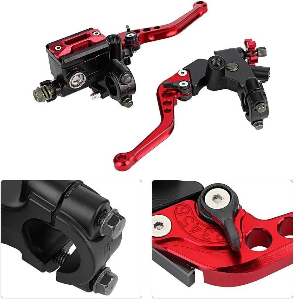 Longzhuo Motorcycle Brake Clutch Lever 1 Pair 7/8'' 22Mm Folding Levers Aluminum Alloy Universal For Honda Kawasaki Suzuki Yamah