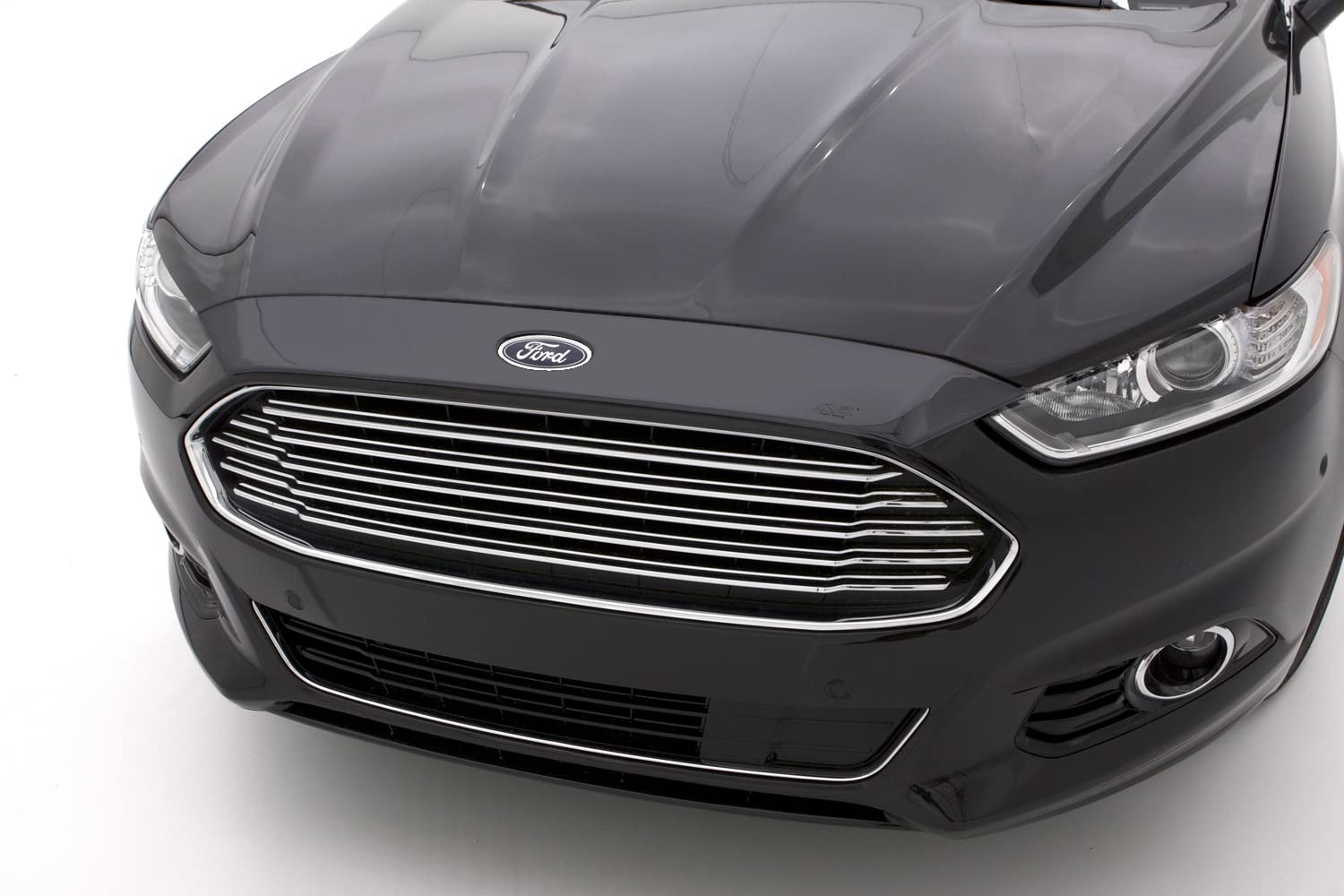 Auto Ventshade [Avs] Aeroskin / Hood Protector | Fits 2013-2016 Fusion, Flush Mount Dark Smoke, 1 Pc. | Smoke - 320043