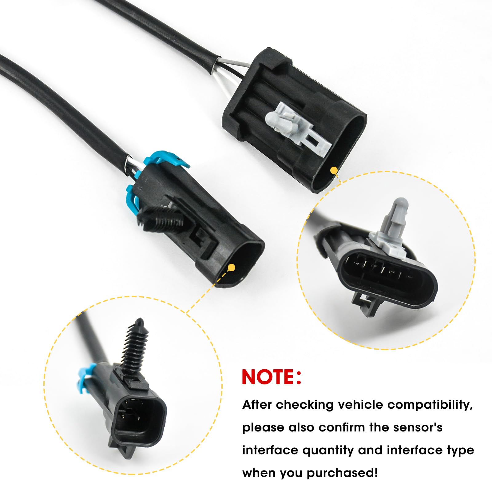 Oxygen O2 Sensor Fit for Chevy Silverado 1996 1997 1998 Express Cheyenne WT C1500 K1500 GMC C1500 K1500 Sierra O2 Sensor Upstrea