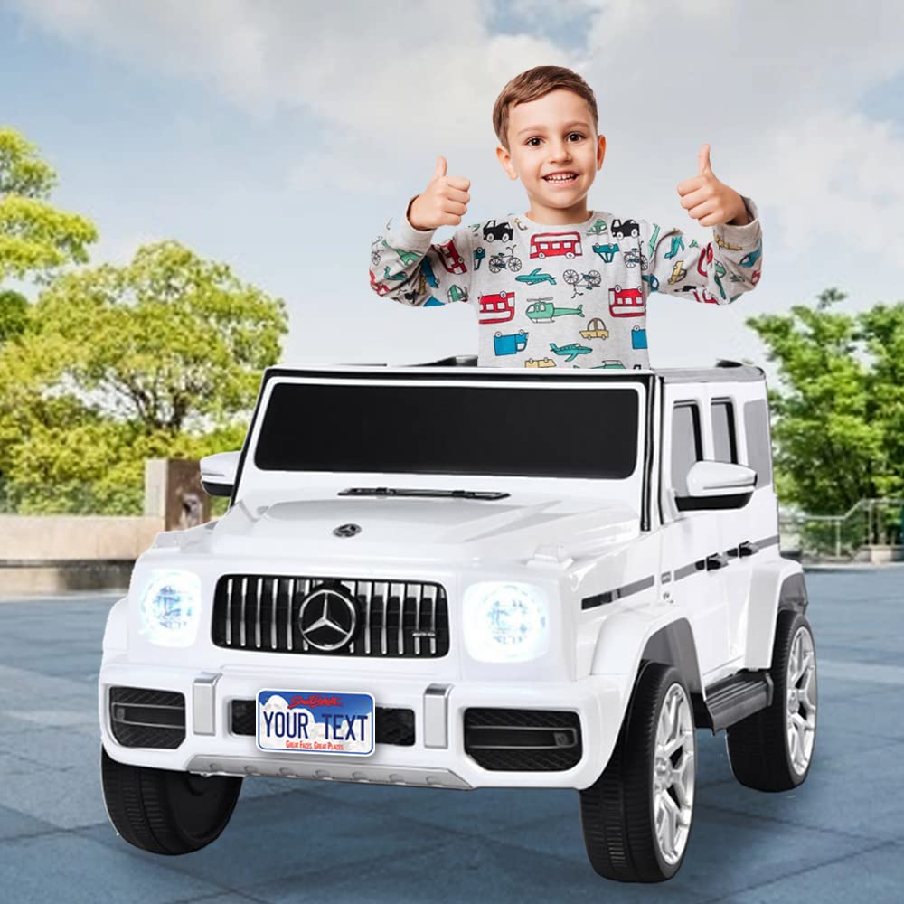 Inkmyplate Personalized South Dakota Small License Plate | Motorcycle 7X4 In | 3 Sizes | Custom License Plates For Kids Bicycles | Power Wheels | Wagons | Atv | Usa Thick .040 Aluminum