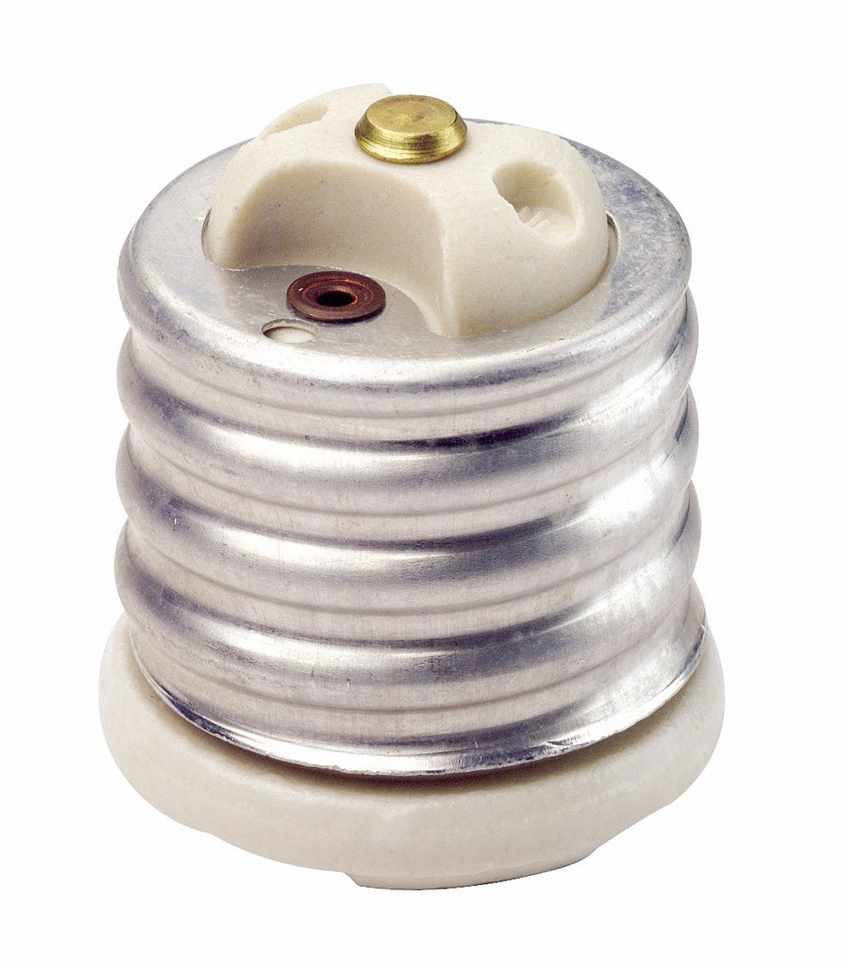 Leviton 8681 Glazed Porcelain Incandescent Lampholder Adapter