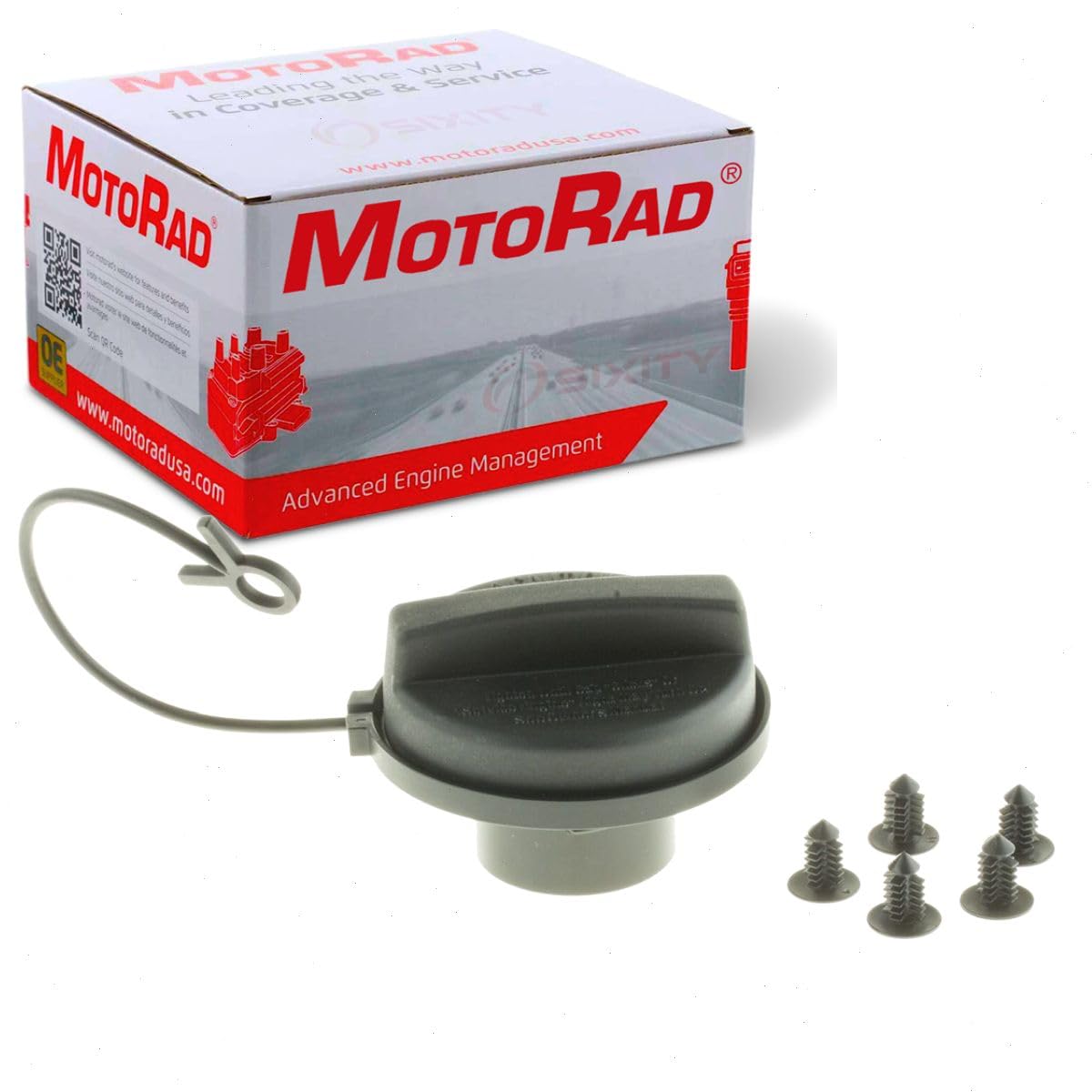 MotoRad Fuel Tank Gas Cap compatible with Nissan Versa 2007-2012