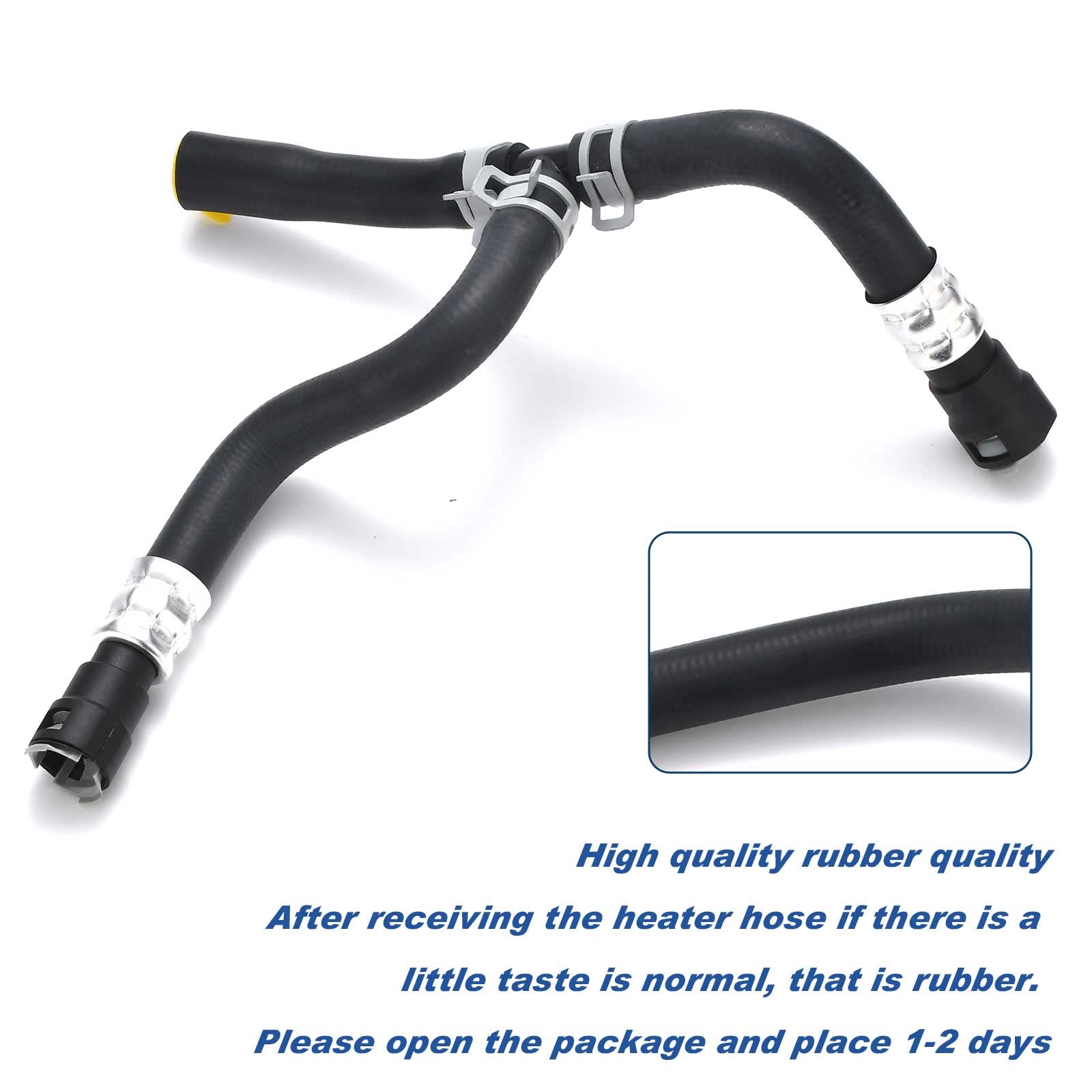 Engine Heater Hose Set Assembly Compatible With Enclave Acadia Traverse Outlook 2007-2017 Engine Heater Hose Replacement 20765678 25862087 25862088 626-562