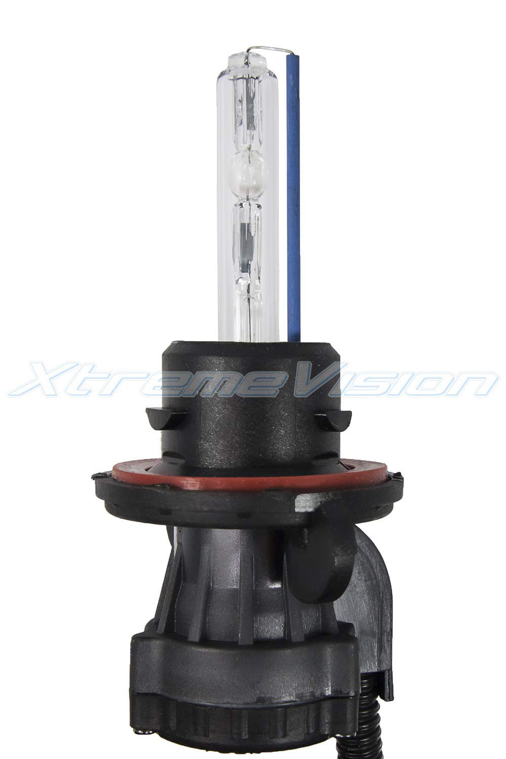 XtremeVision H13 Bi-Xenon 6K 35W AC Xenon Bundle - Xenon Headlight Bulb with Slim AC Ballast - 9008, 6000K Light Blue - Xenon Bulbs - 1 Pair