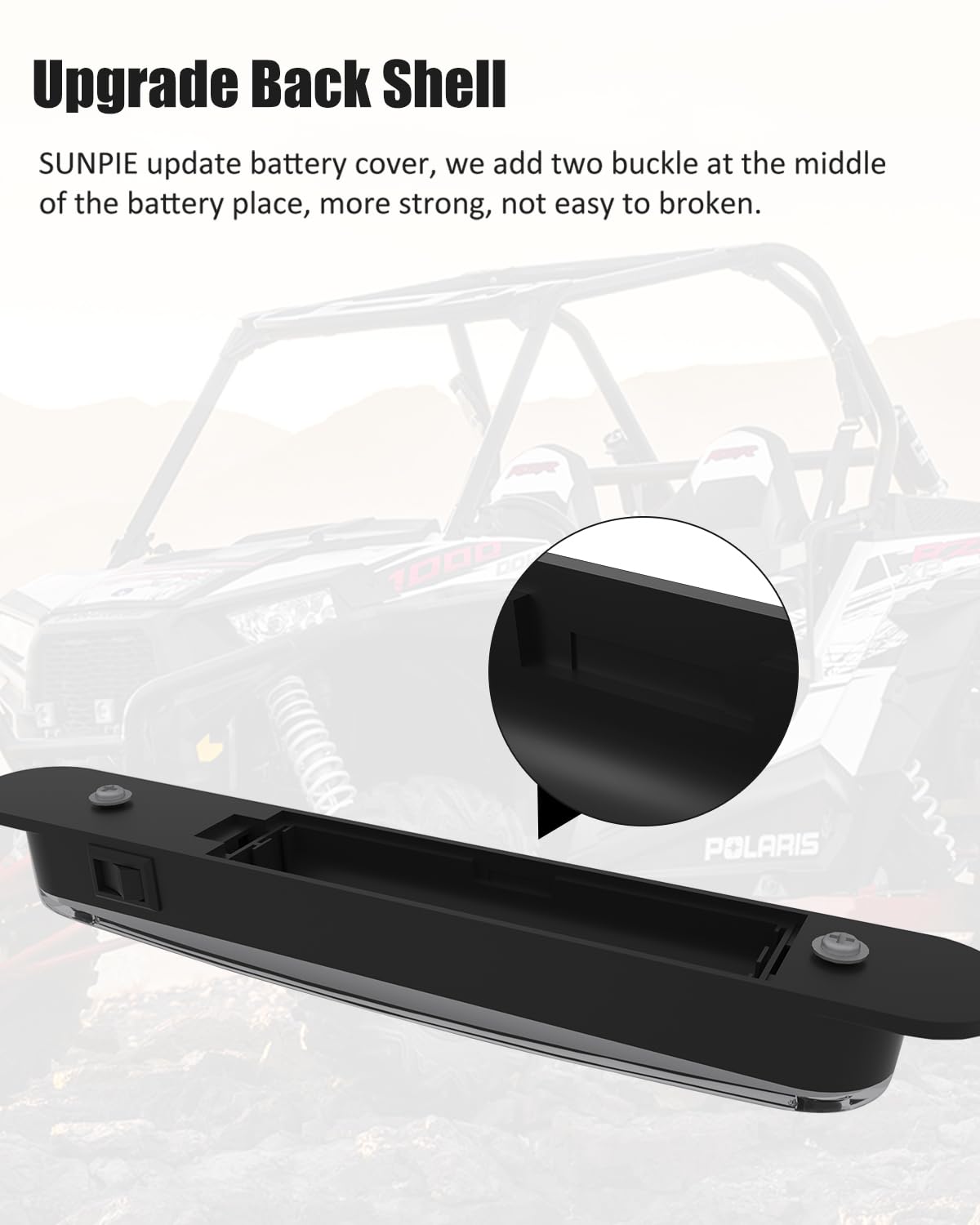 Sunpie Utv Dome Light Universal Sxs Interior Lights Compatible With Polaris Canam Honda Pioneer/Talon Kawasaki Mule/Teryx Arctic
