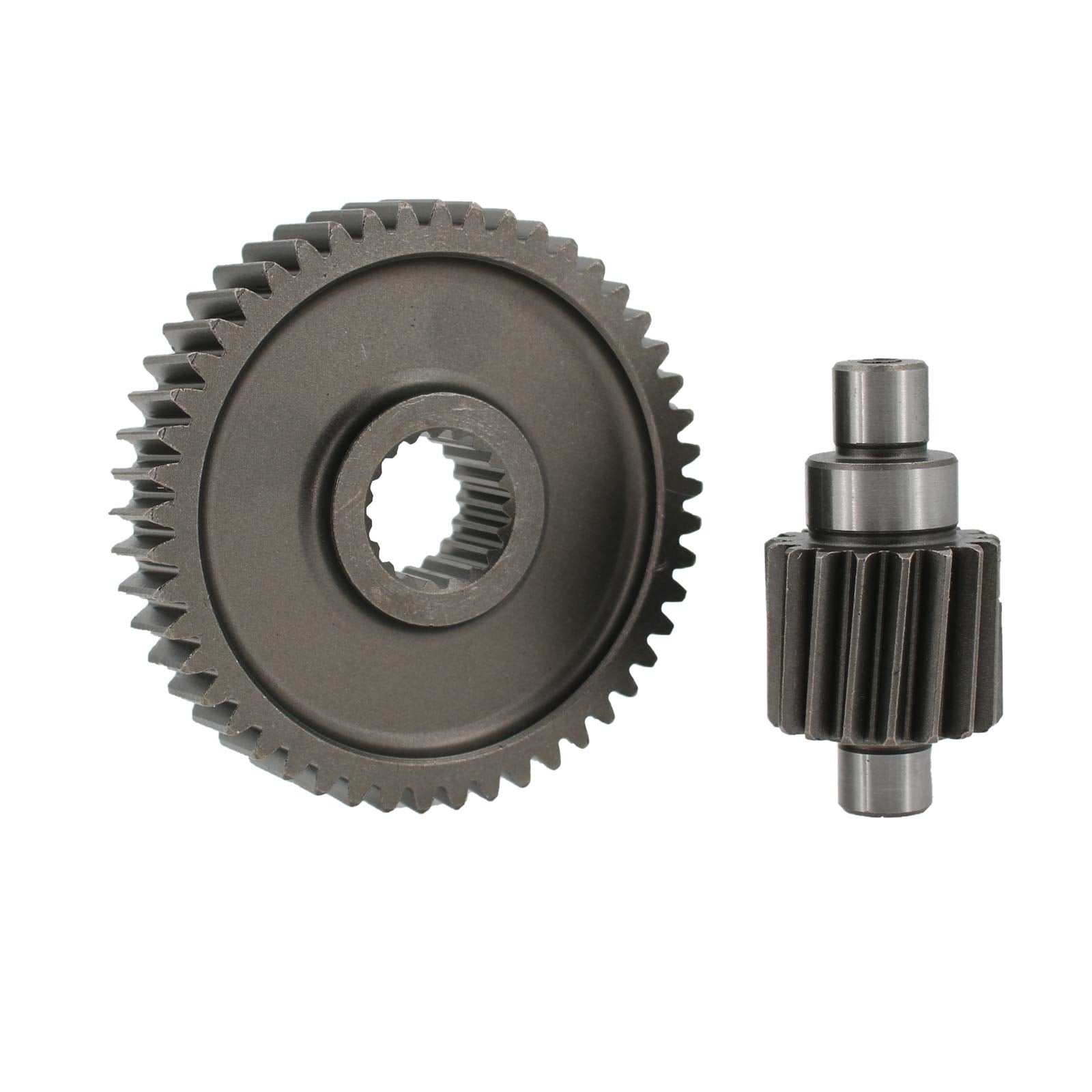 Glixal High Performance Secondary Transmission Gear, Gy6 49Cc 50Cc 80Cc 100Cc Racing Final Drive Gear Set For 139Qmb 139Qma 147Q