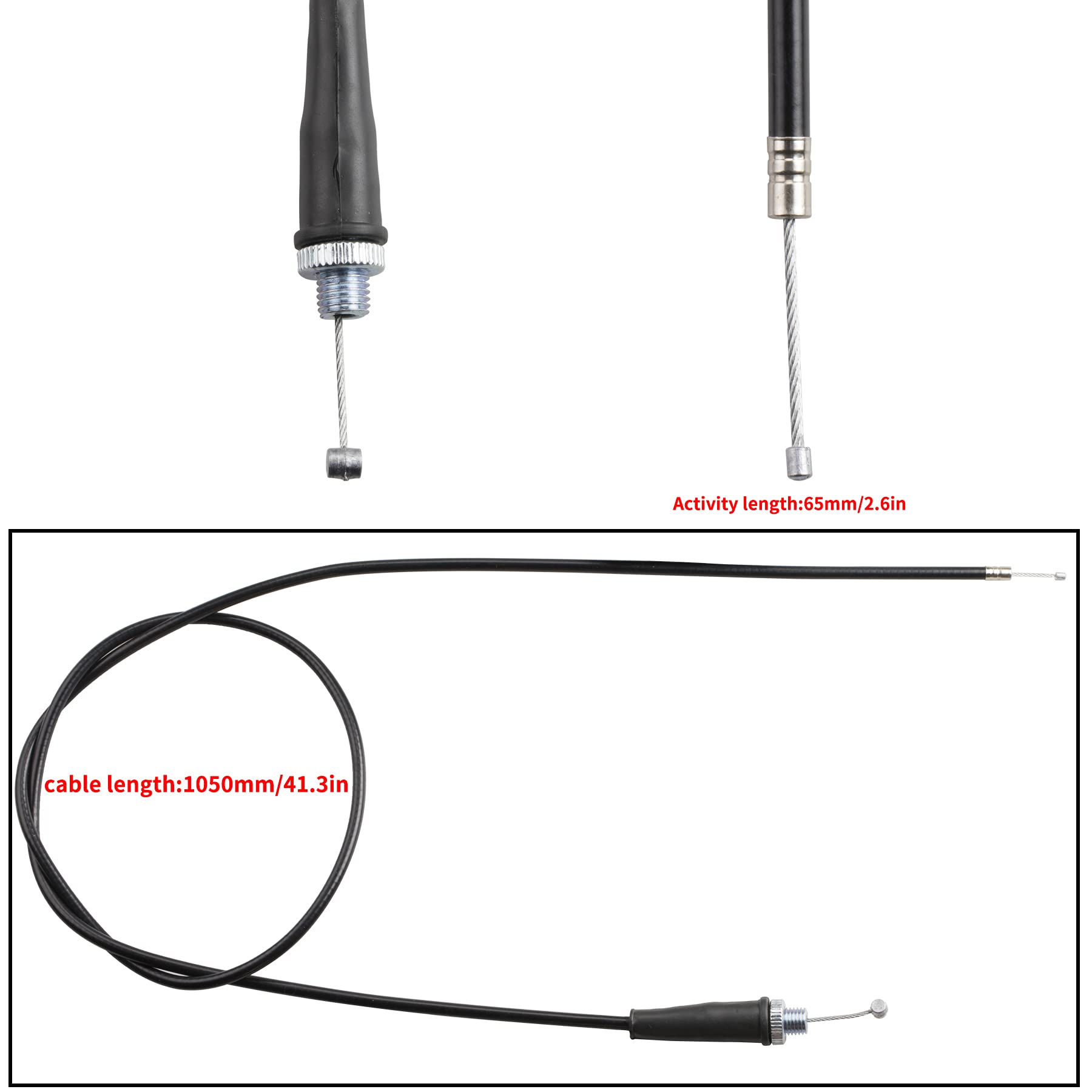 Mrelc New Thumb Throttle Assembly And 1050Mm Throttle Cable Compatible With Yamaha Raptor 350 660 700 Tt03 All Years