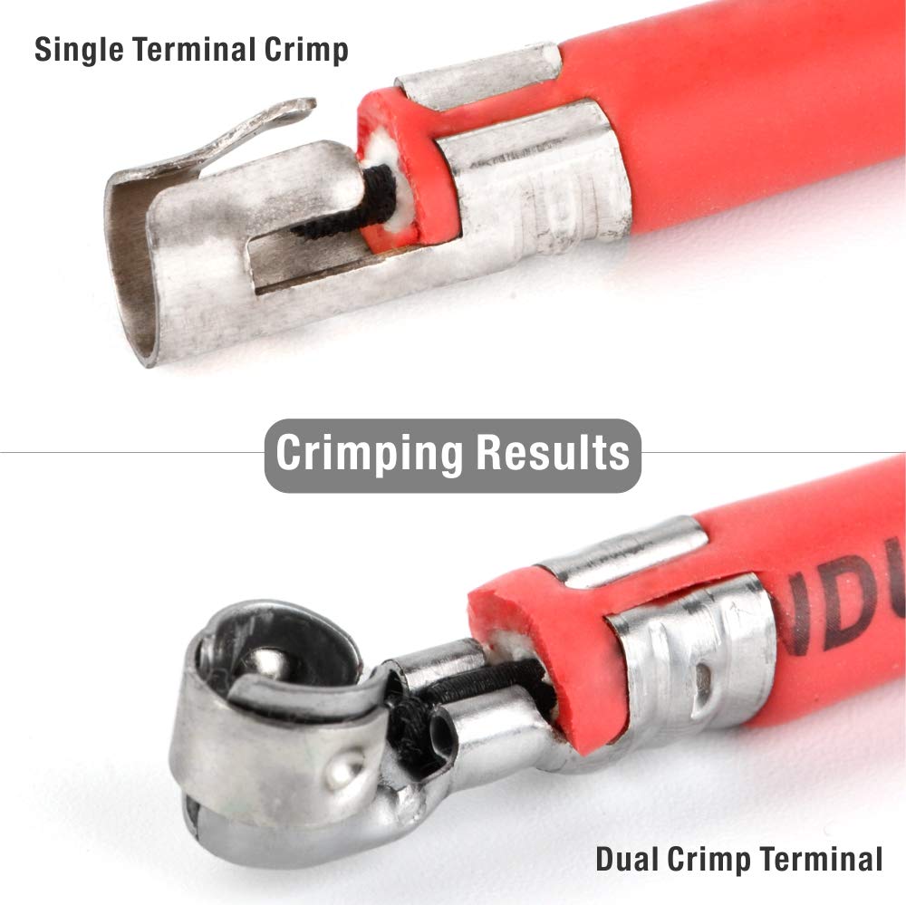Icrimp Ratchet Spark Plug Wire Crimping Tool For Spark Plug Ignition Wire And Terminals Dia. 8.5Mm