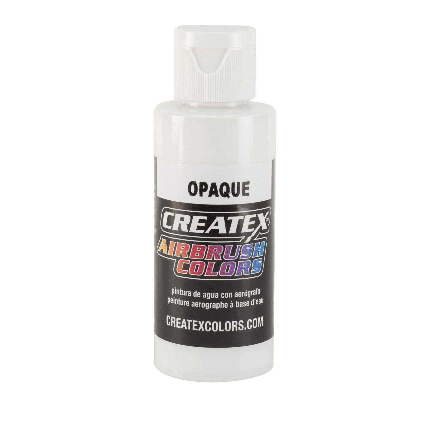 Createx Colors 5212-08 Paint For Airbrush, 8 Oz, Opaque White