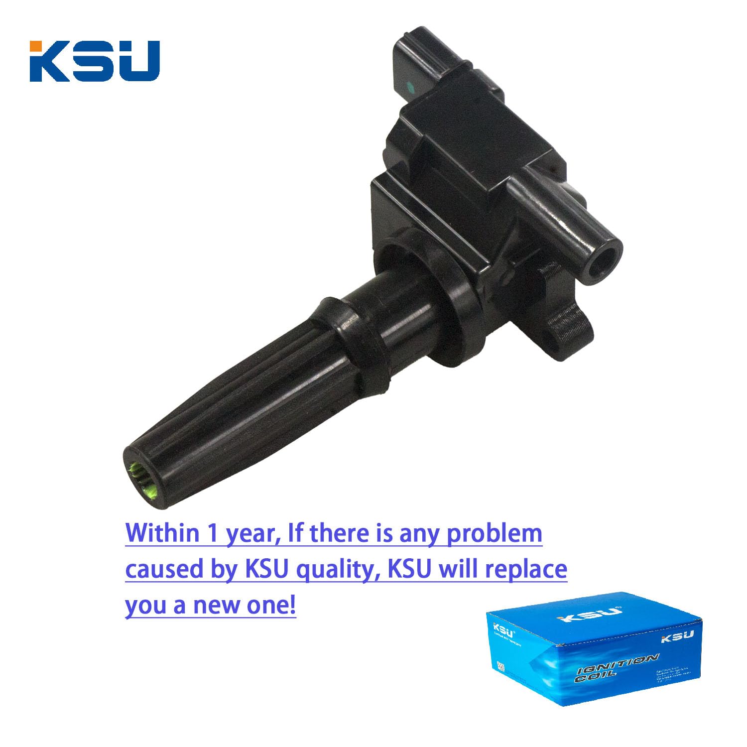 Ksu Coil Pack Compatible With Kia Optima 2.4L L4 2001-2006