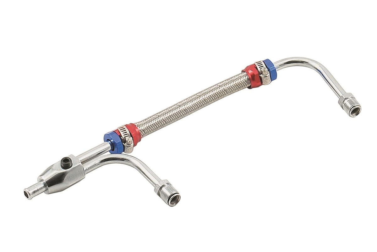 Mr. Gasket Fuel Line, Adjustable Holley W/Gauge, 0.125 In. Npt