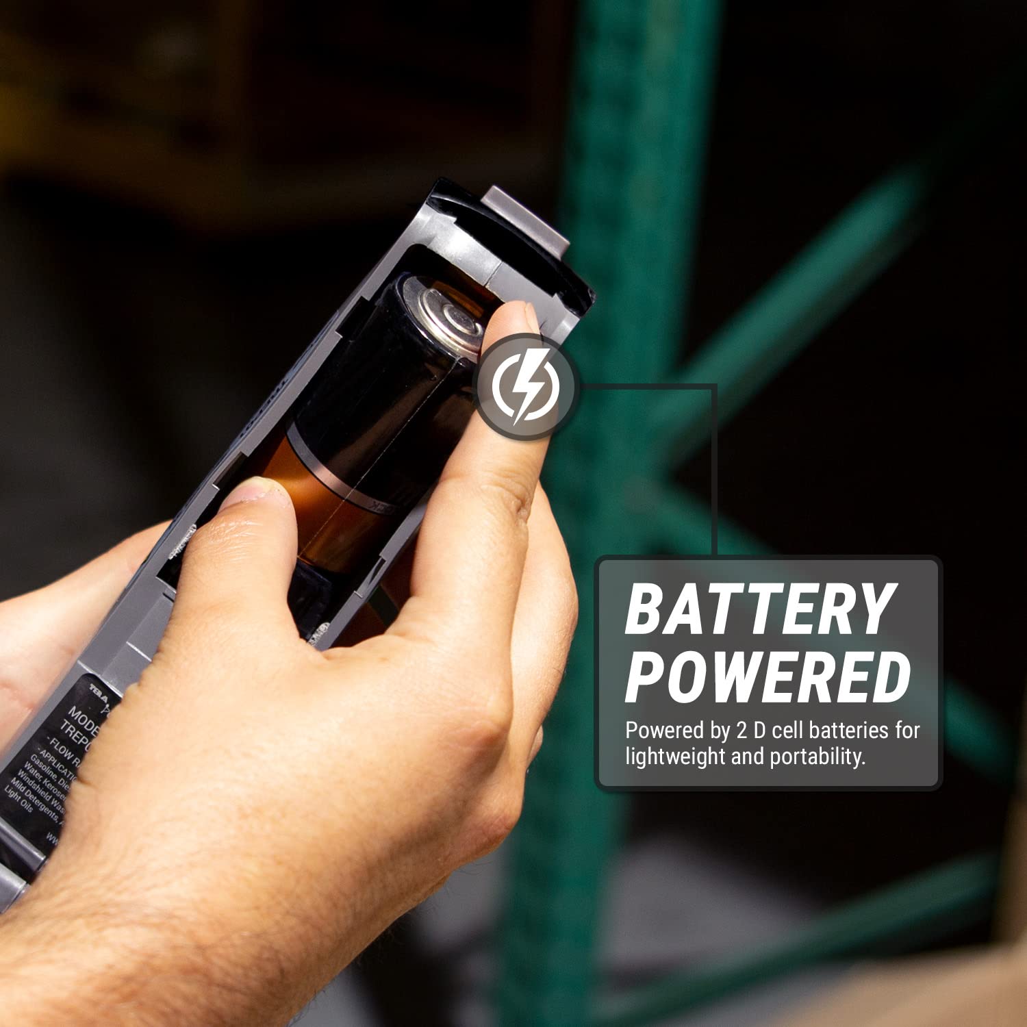 Tera Pump - Trep01-Txl-Ch Two (2) D Battery Powered Chemical Resistant Pump For Ethanol Methanol Def Brake Cleaner 2.1 Gpm Trans