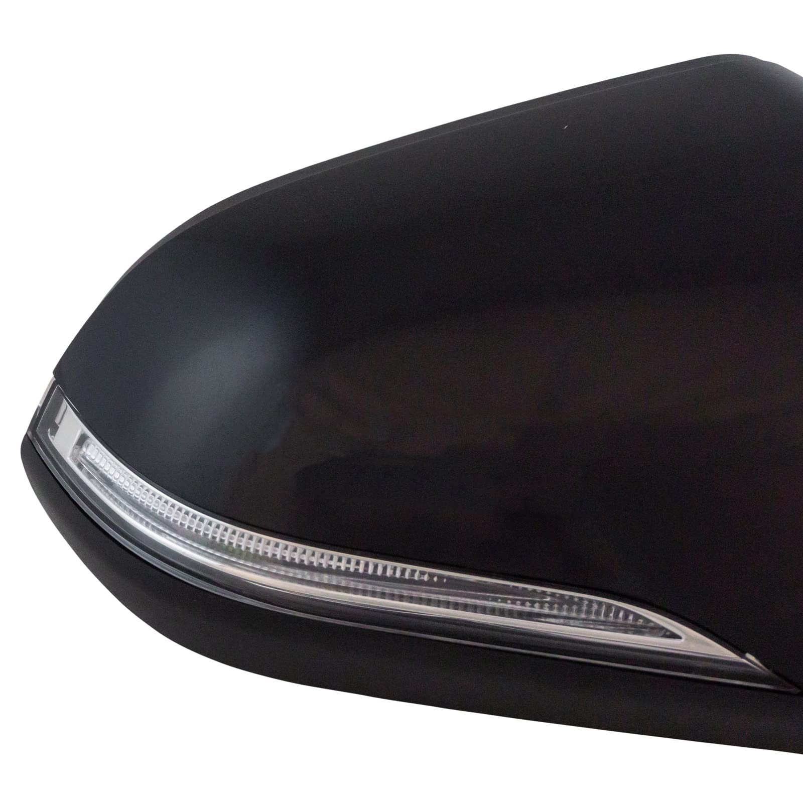 Trq Right Mirror Passenger Side Compatible With 2015-2017 Hyundai Sonata Hy1321204