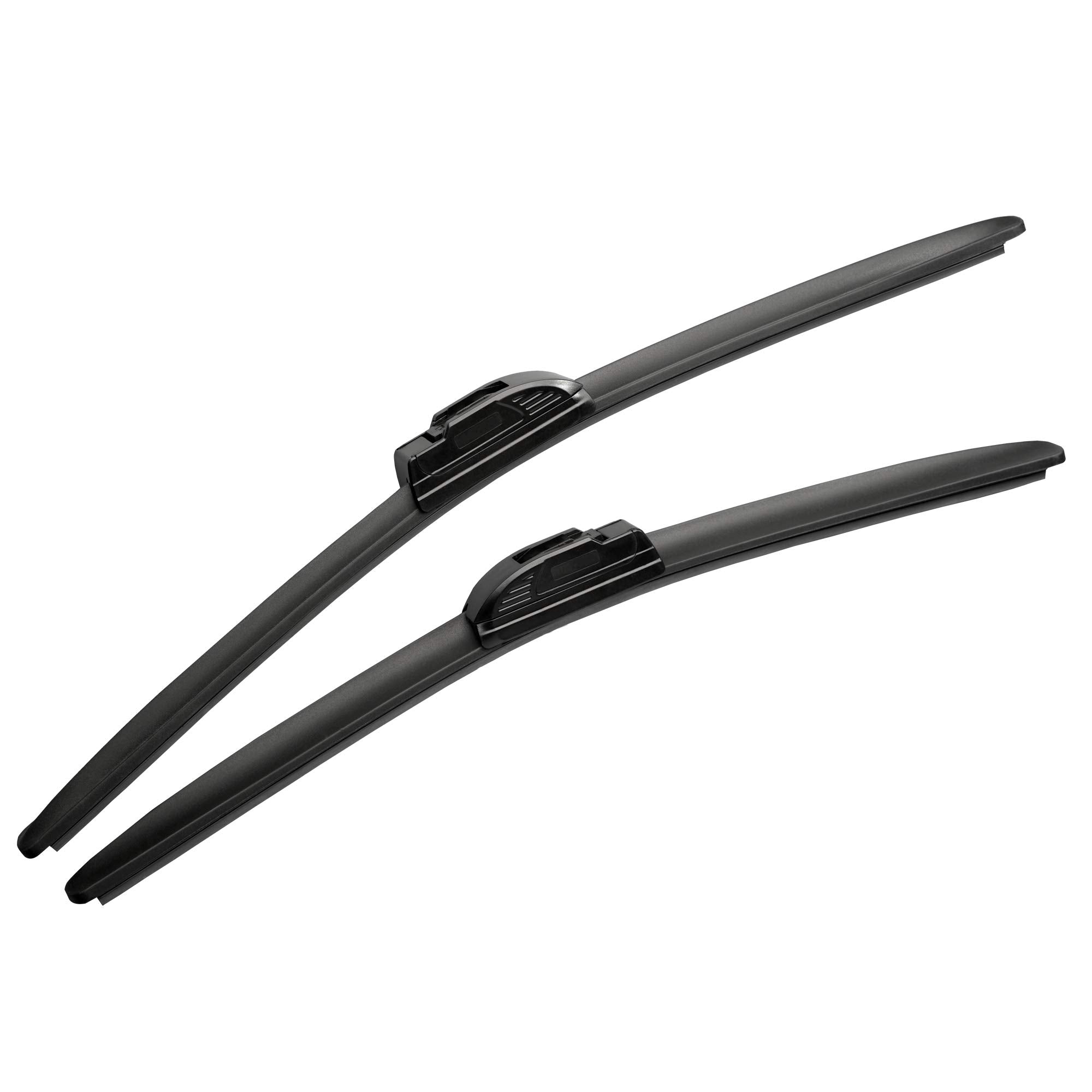 Motium 26'+16' Super Silicone Windshield Wiper Blades, Fit For J Hook Wiper Arms (Set Of 2)