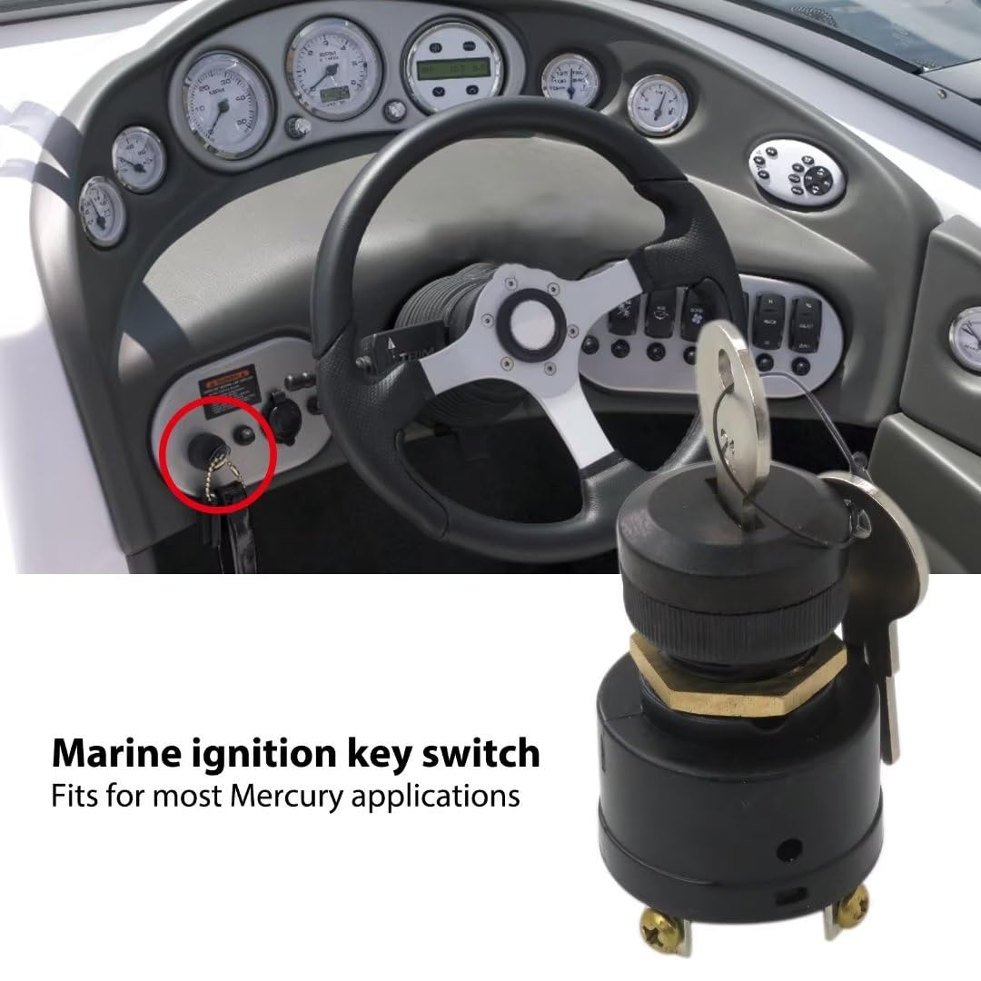 Sierra Supply Mp410901 Ignition Switch Push-To-Choke Magneto Ignition Switch