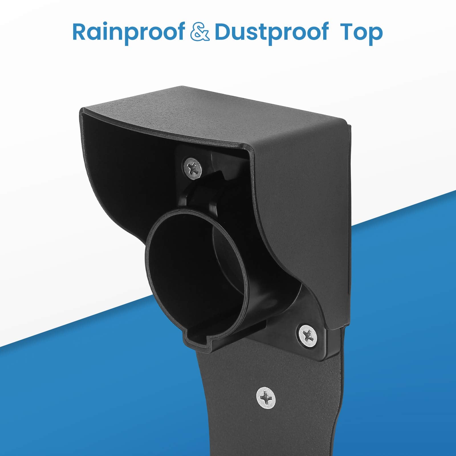 Bougerv Ev Charger Holder Sae J1772 Ev Charger Holster Wall-Mount Electric Vehicle Connector Nozzle Holster Dock