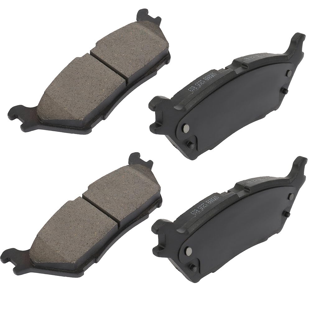 Cciyu D1790 Rear Ceramic Disc Brake Pads Kit For Ford For Expedition 2018-2019, For Ford For F-150 2015-2019,For Lincoln Navigat