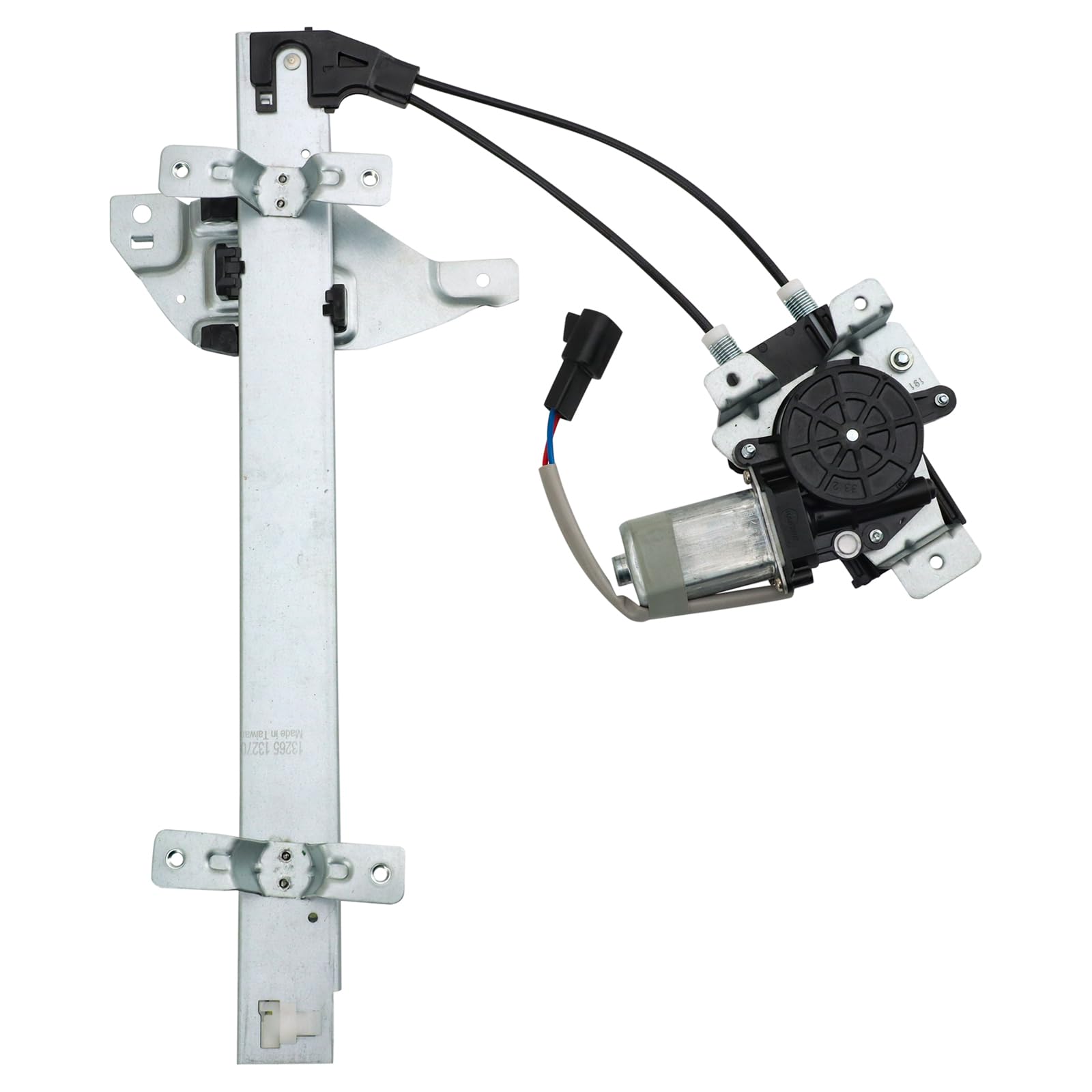 Trq Rear Left Power Window Regulator & Motor Assembly Drivers Side Compatible With 1997-2005 Buick Century 1997-2004 Regal 1998-