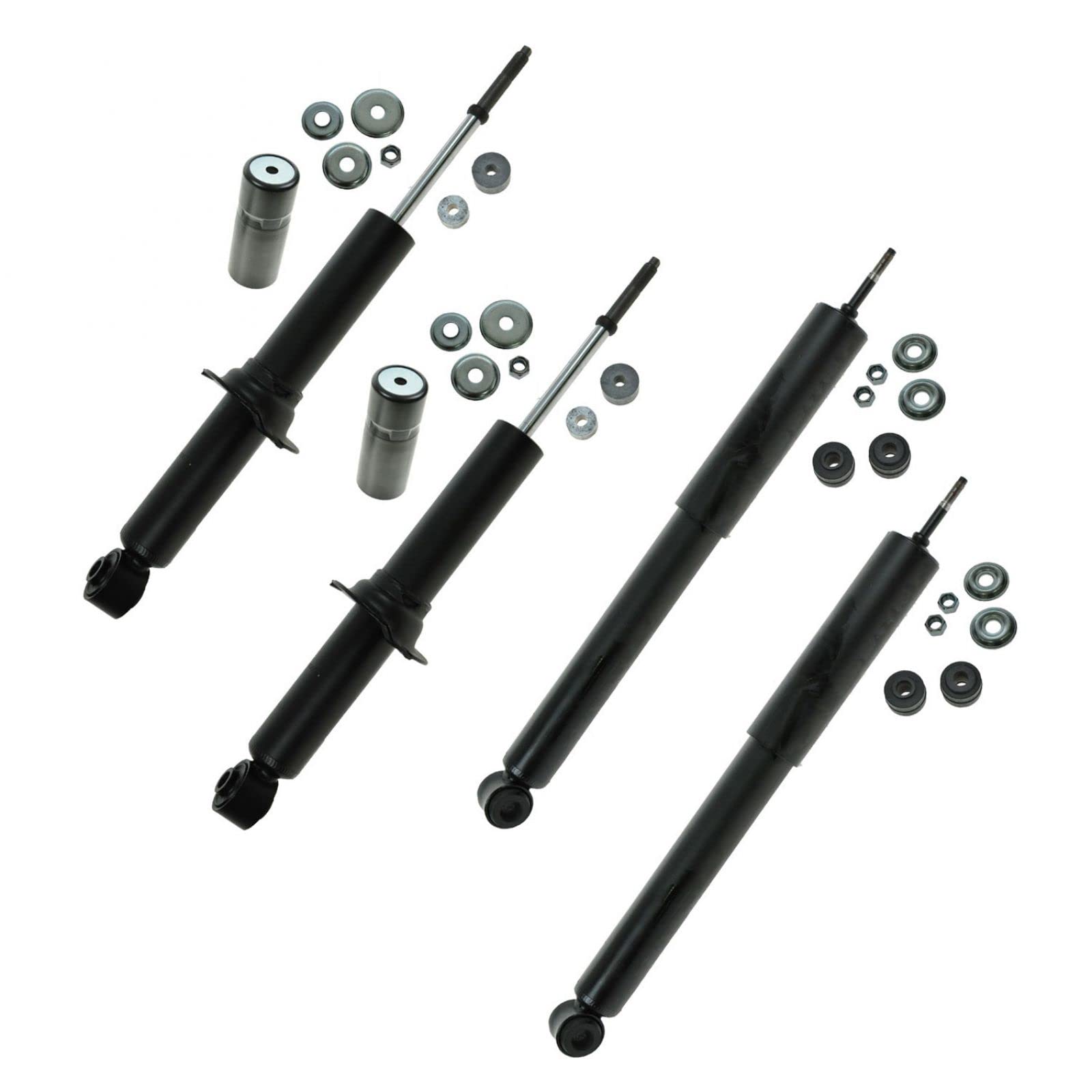 Trq Front And Rear Shock Absorber Set Compatible With 1996-2002 Toyota 4Runner