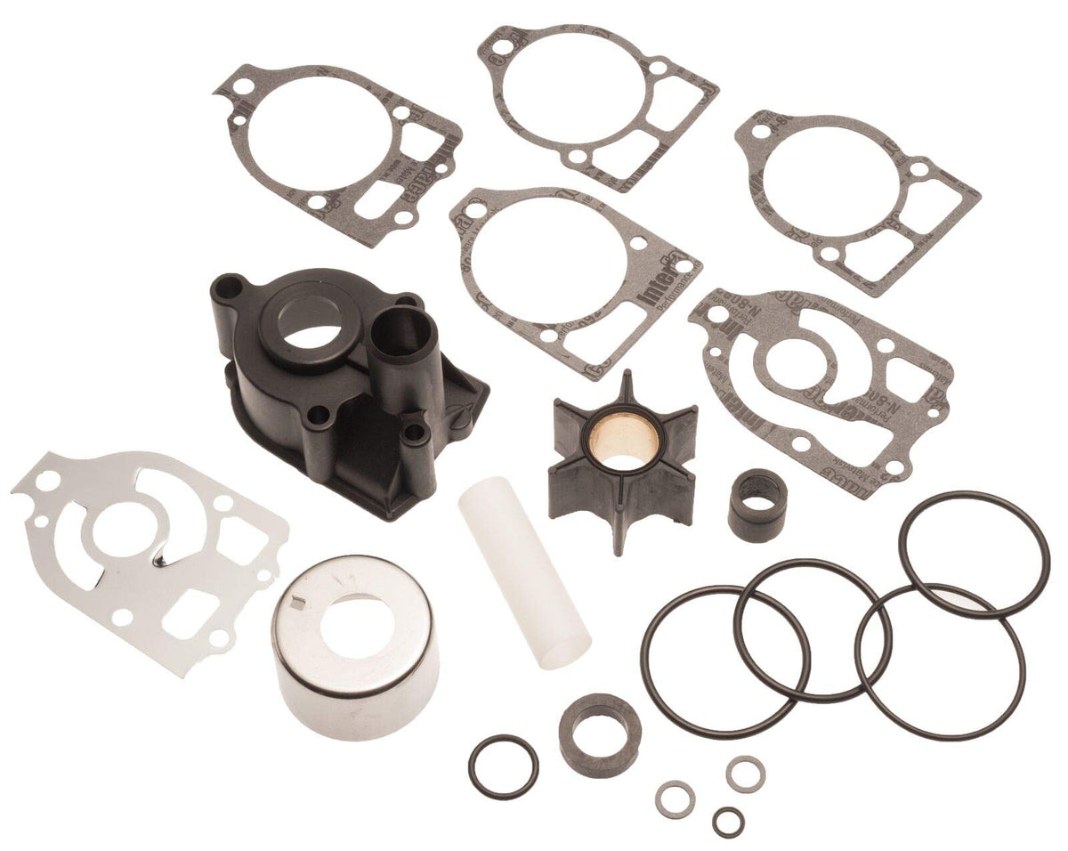 Water Pump Impeller Kit For 65 75 80 85 90 100 110 115 135 140 150 175 200 220Hp Mercury Mariner V6 Mercruiser Alpha One Gen 1, 