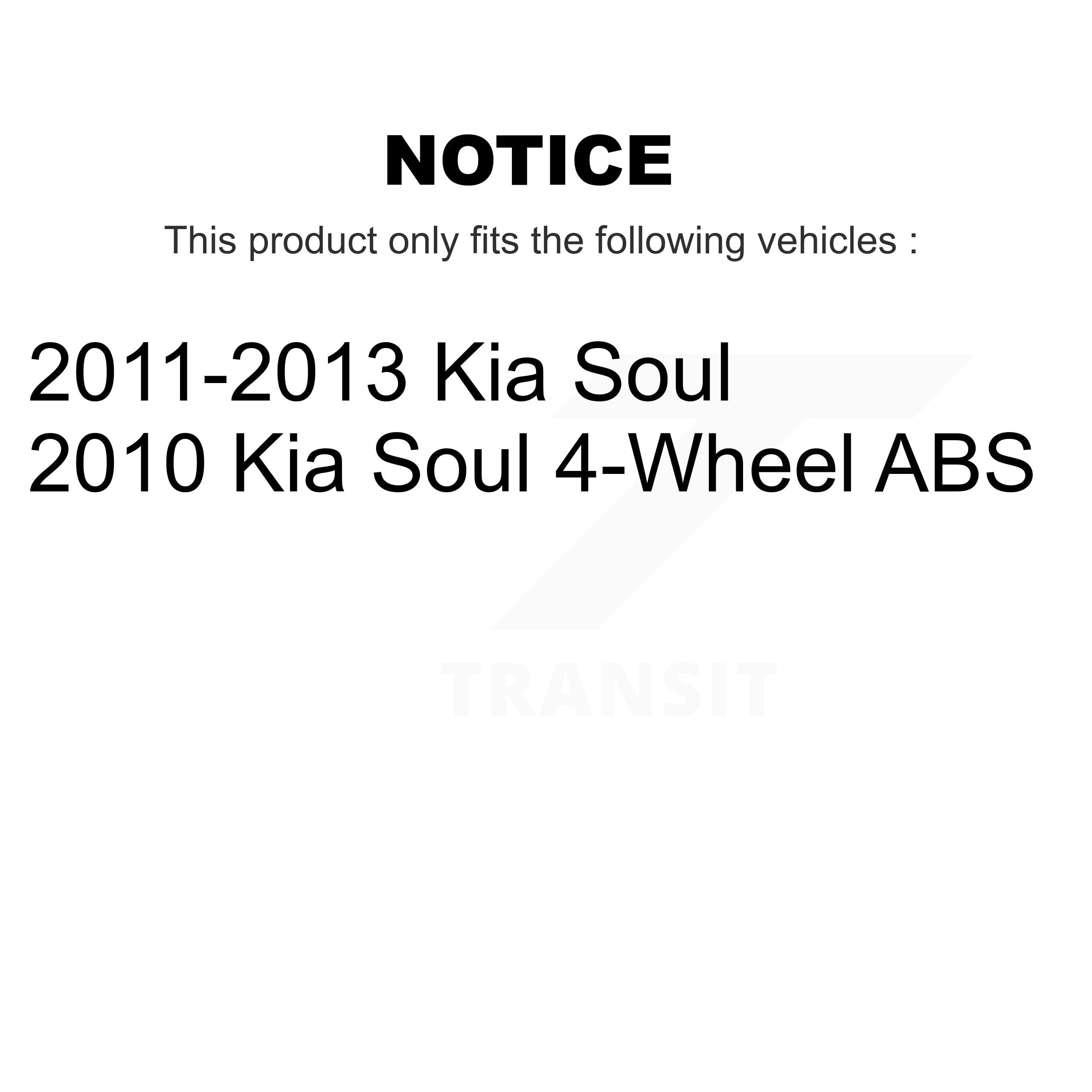 Kugel Rear Wheel Bearing Hub Assembly 70-512434 Replacement For Kia Soul