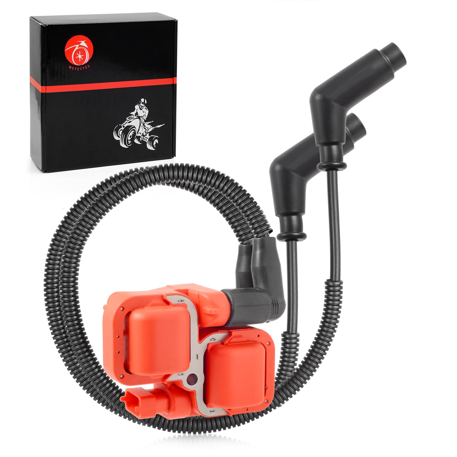 Ignition Coil & Spark Plug Wire Cap For Can-Am Commander Max 800R 1000R Maverick Trail Sport 800/R 1000/R Defender Traxter Max Hd8 Hd9 Hd10 2018-2023