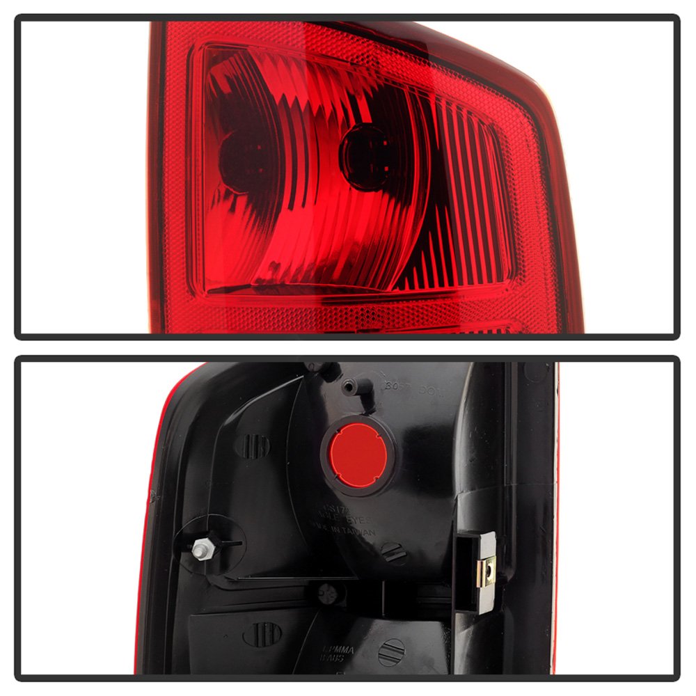 Acanii - For 2002-2006 Dodge Ram 1500/03-06 2500 3500 Rear Replacement Tail Light W/Circuit Board - Passenger Side Only