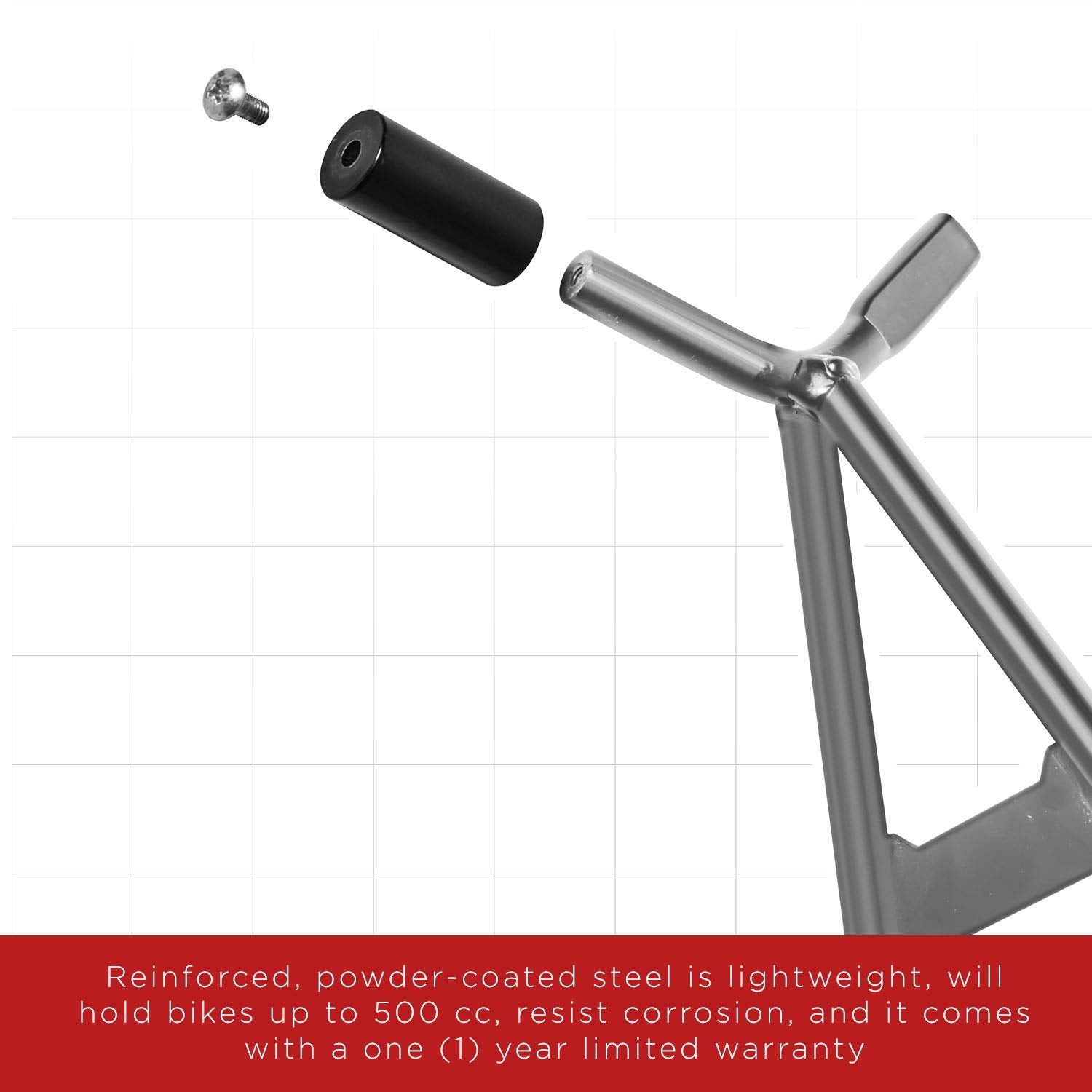 Oxgord Dirt Bike Kickstand Triangle Lift - Dirtbike Accessories Parts Best For Mini Motorcycle Kick Stand - Motocross Moto Bikes