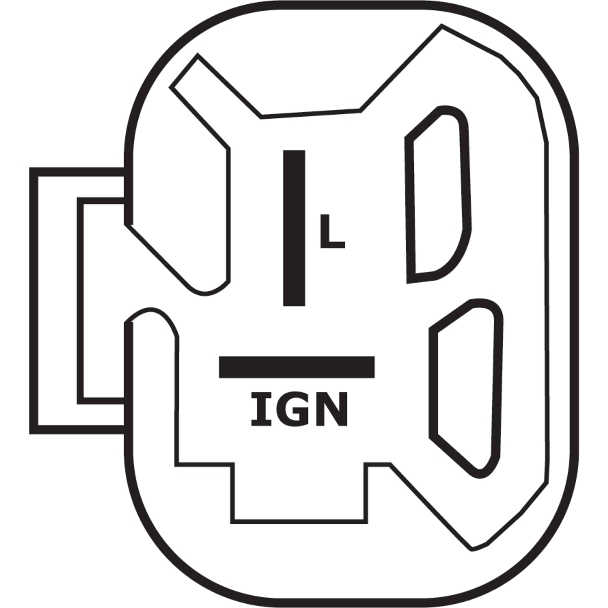 Db Electrical Rota0217 Alternator Compatible With/Replacement For 0.458333 Clock 75 Amp Internal Fan Type Internal Regulator Cw