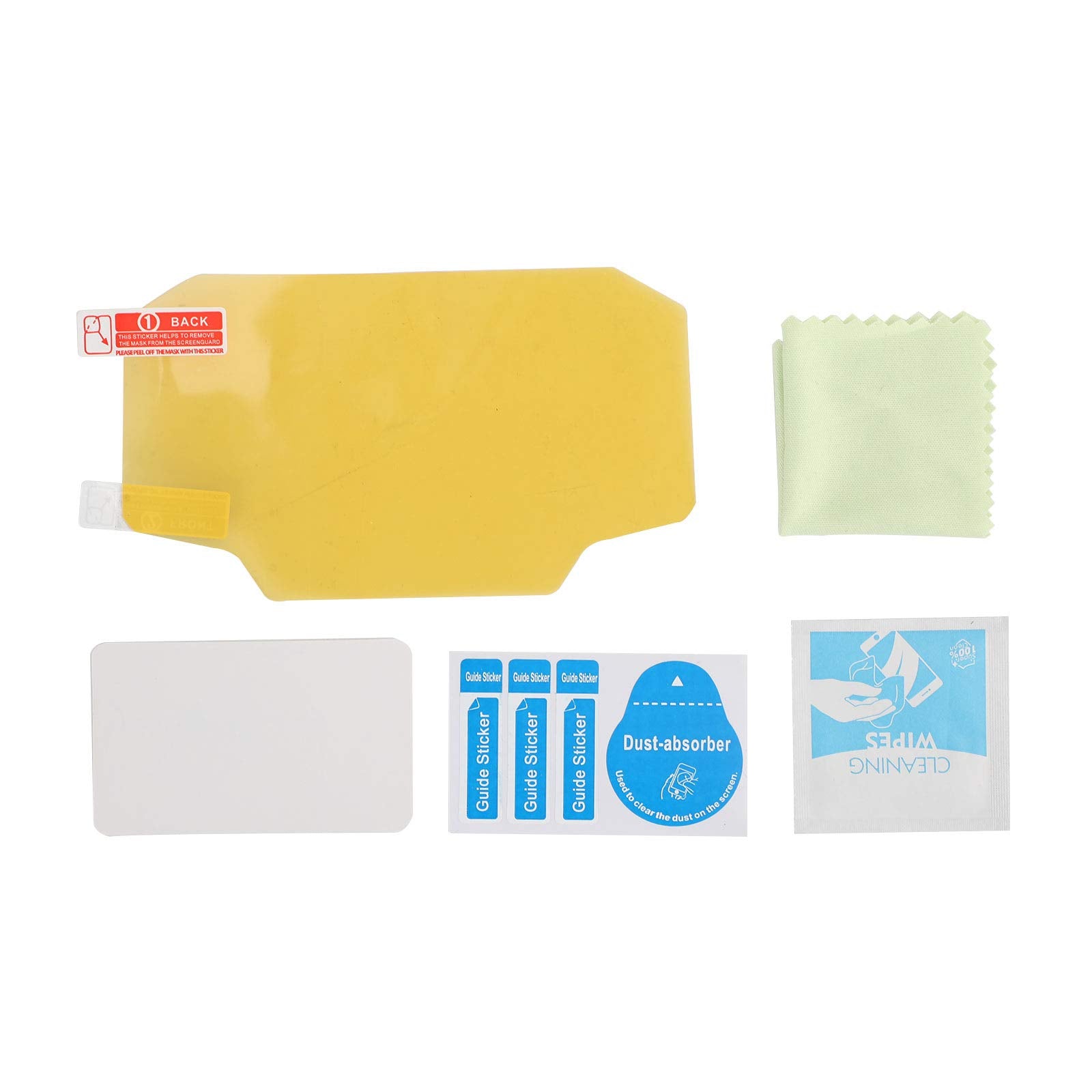 Bruce & Shark Dashboard Screen Protector Anti-Blue Light Protective Screen Fit For Kawasaki Zr900 Z900 Er650 Z650 Z1000Sx Ex1000