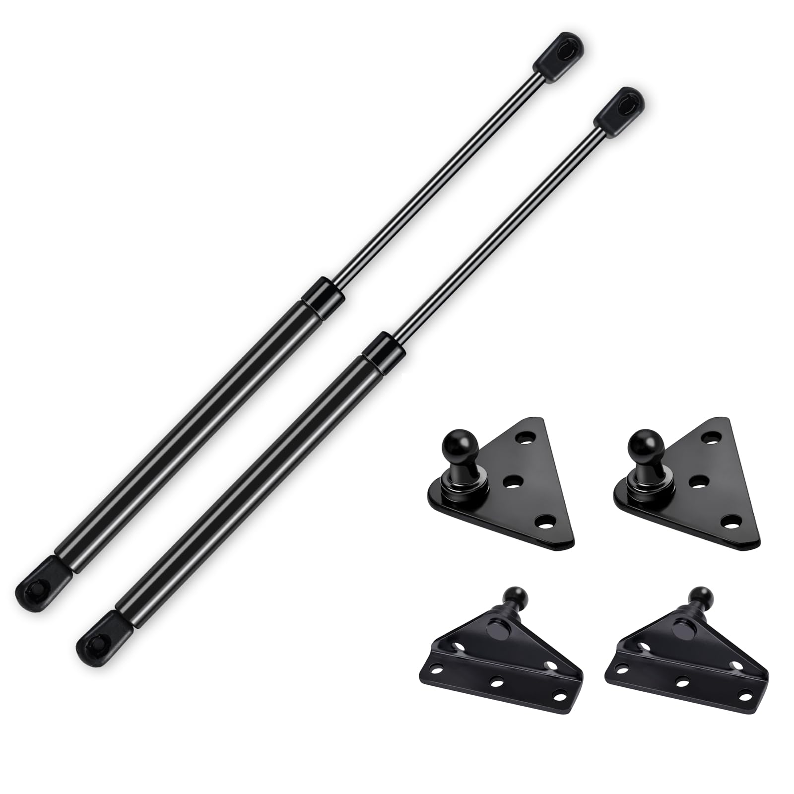 Euplokeer Qty (2) Spd-Gsni-5300-80 C16-08053 20In 80Lb/356N Universal Gas Strut Spring With Mounting Bracket-Shock Lift Support