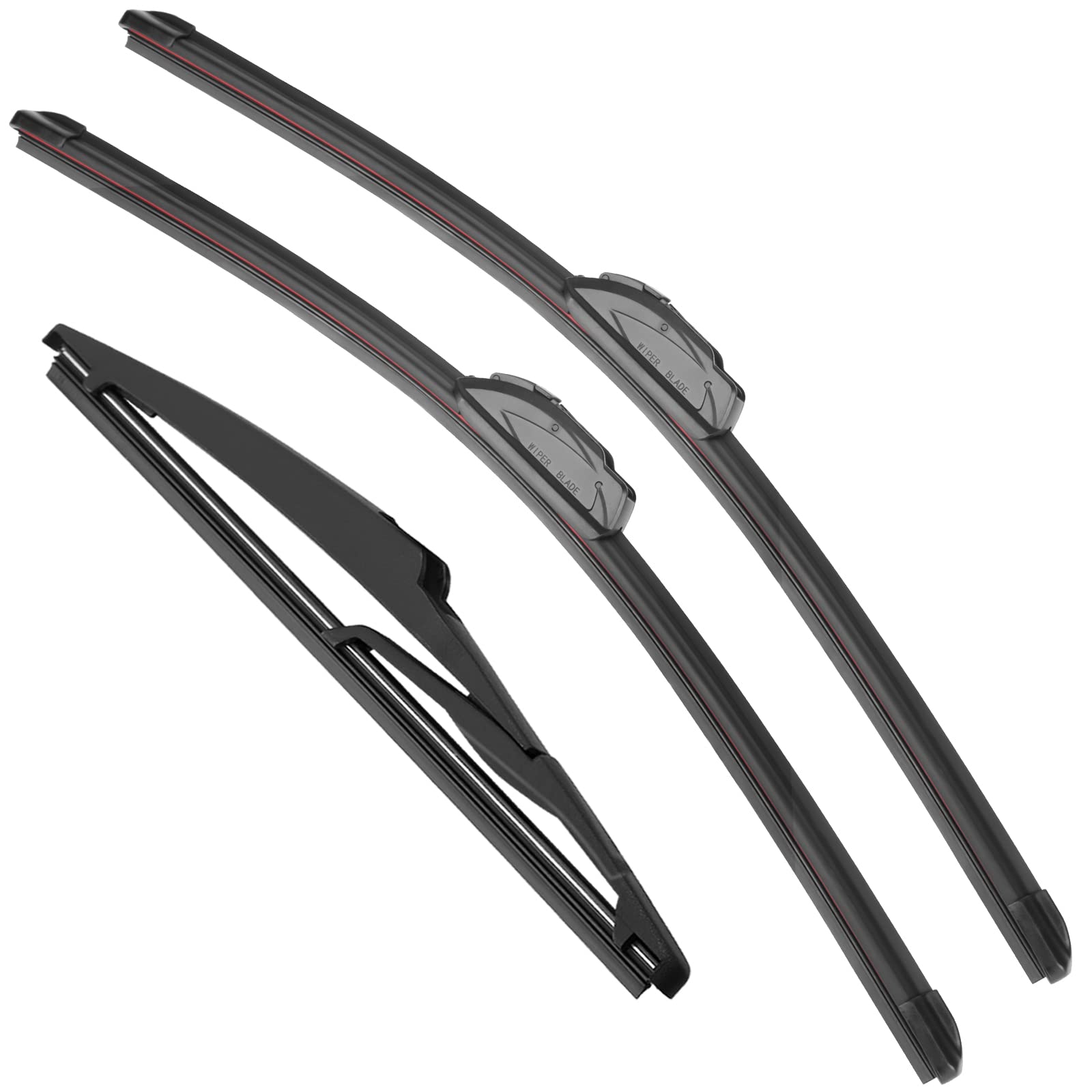 Raintok Windshield Wiper Blades Replacement For Toyota Prius C 2012 2013 2014 2015 2016 2017 2018 2019 Original Factory Quality