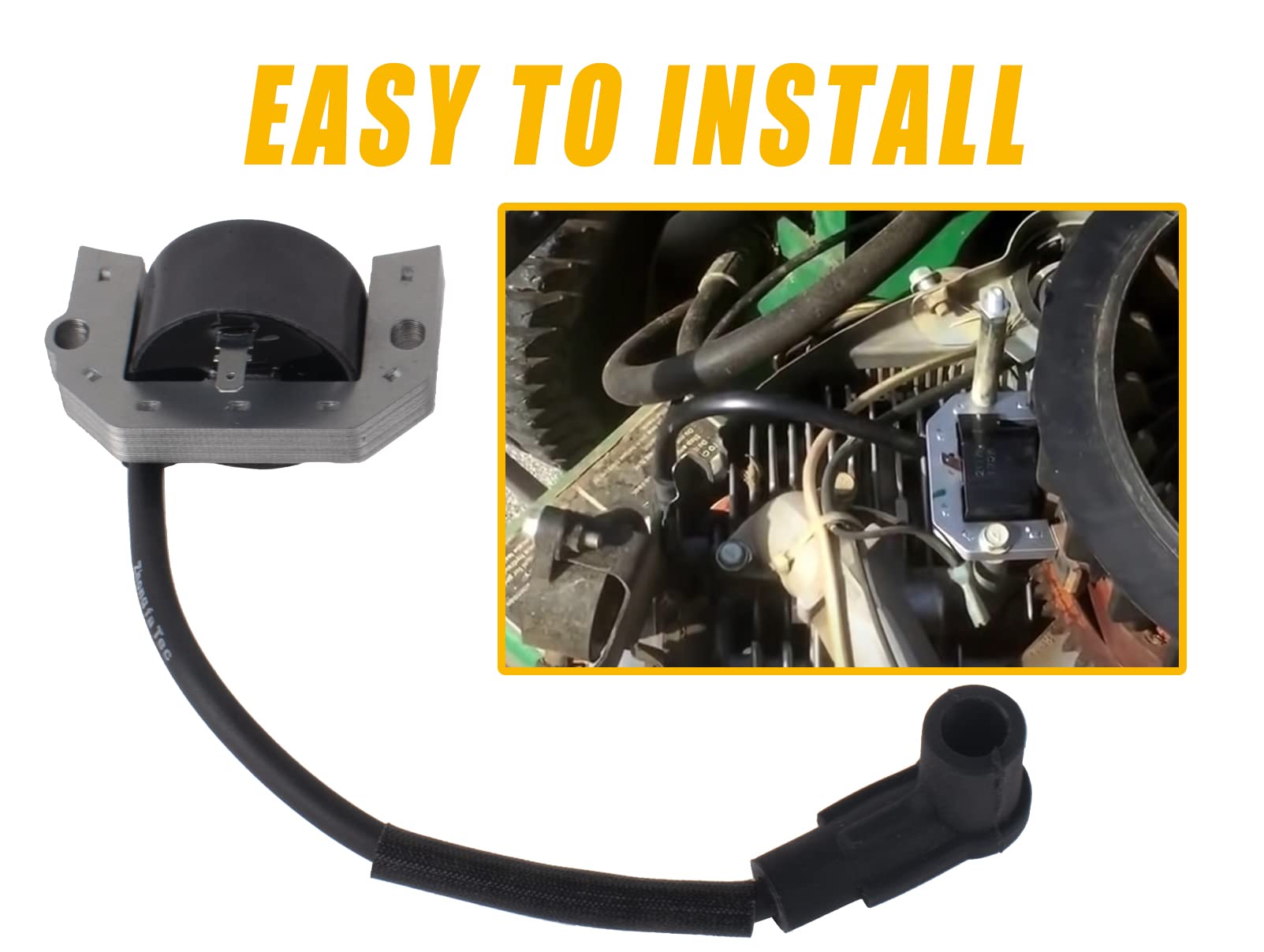 Boine 2Pcs Ignition Coil BE076 Compatible with Kawasaki FH Series Engines