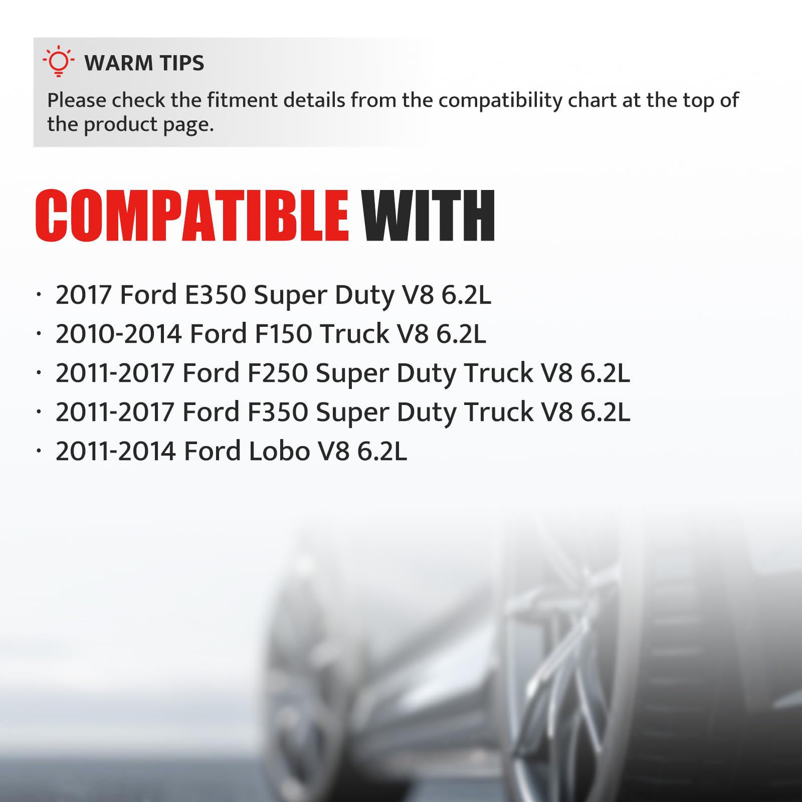 Npauto Ignition Coil Pack Compatible With 6.2 6.2L V8 Ford F250 F150 F350 Super Duty, Lobo 2010 2011 2012 2013 2014 2015 2016 20
