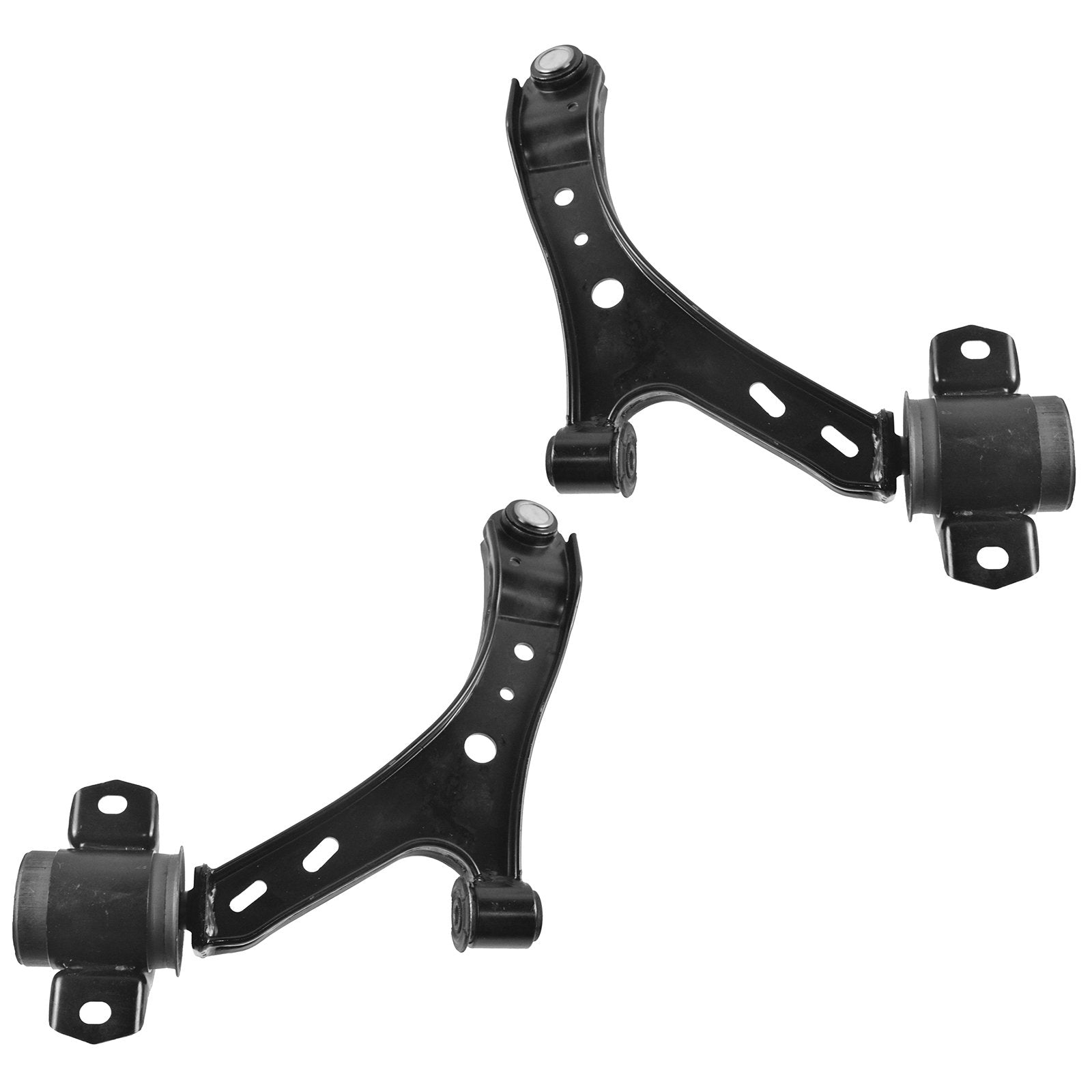 Trq Front Lower Control Arm With Ball Joint Set Driver & Passenger Side Lower Compatible With 2005-2010 Ford Mustang