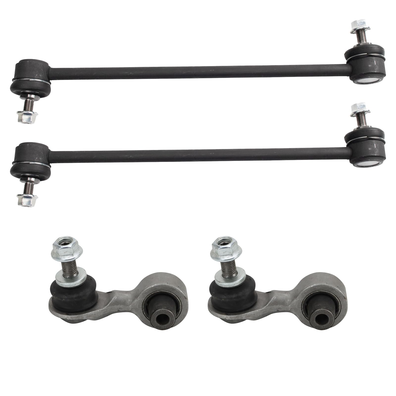 Trq Front & Rear Sway Bar Stabilizer Link Set Compatible With 2018-2022 Honda Accord