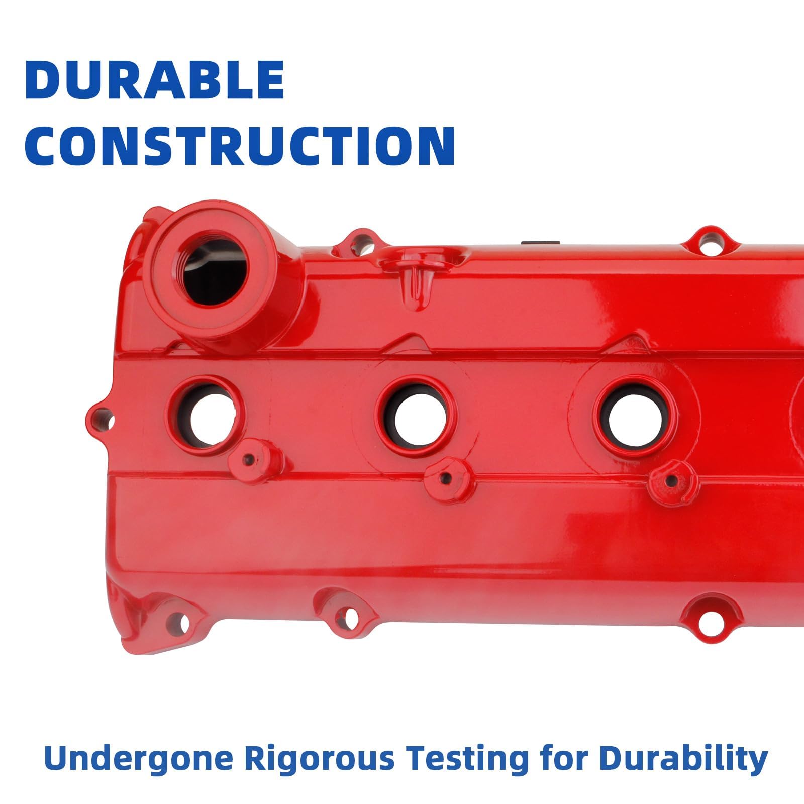 Mitzone Upgrade Aluminum Valve Cover Compatible With Nissan Altima Sentra Se-R Se-R Specv 2.5L L4 - Gas 2002-2006