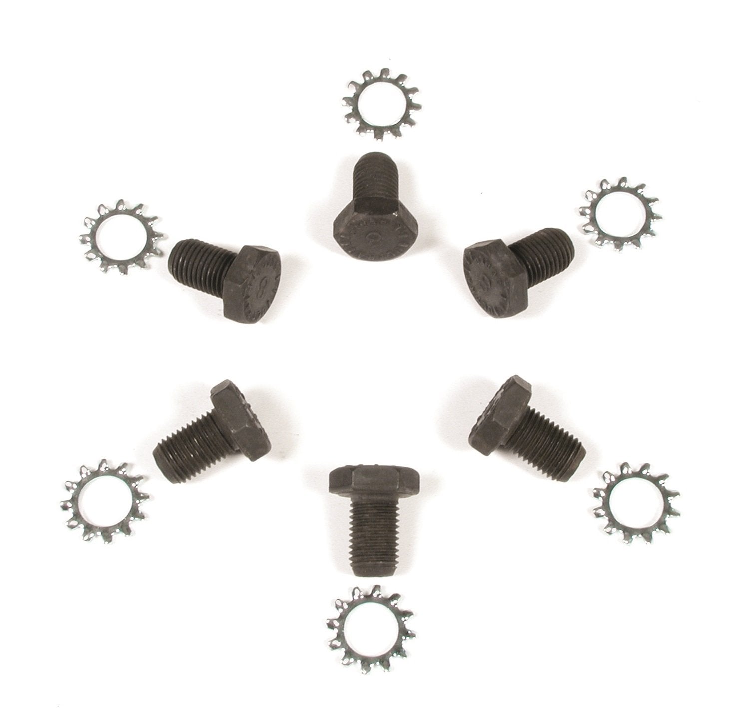 Mr. Gasket Flexplate, Bolts Gr.8 Gm, Black