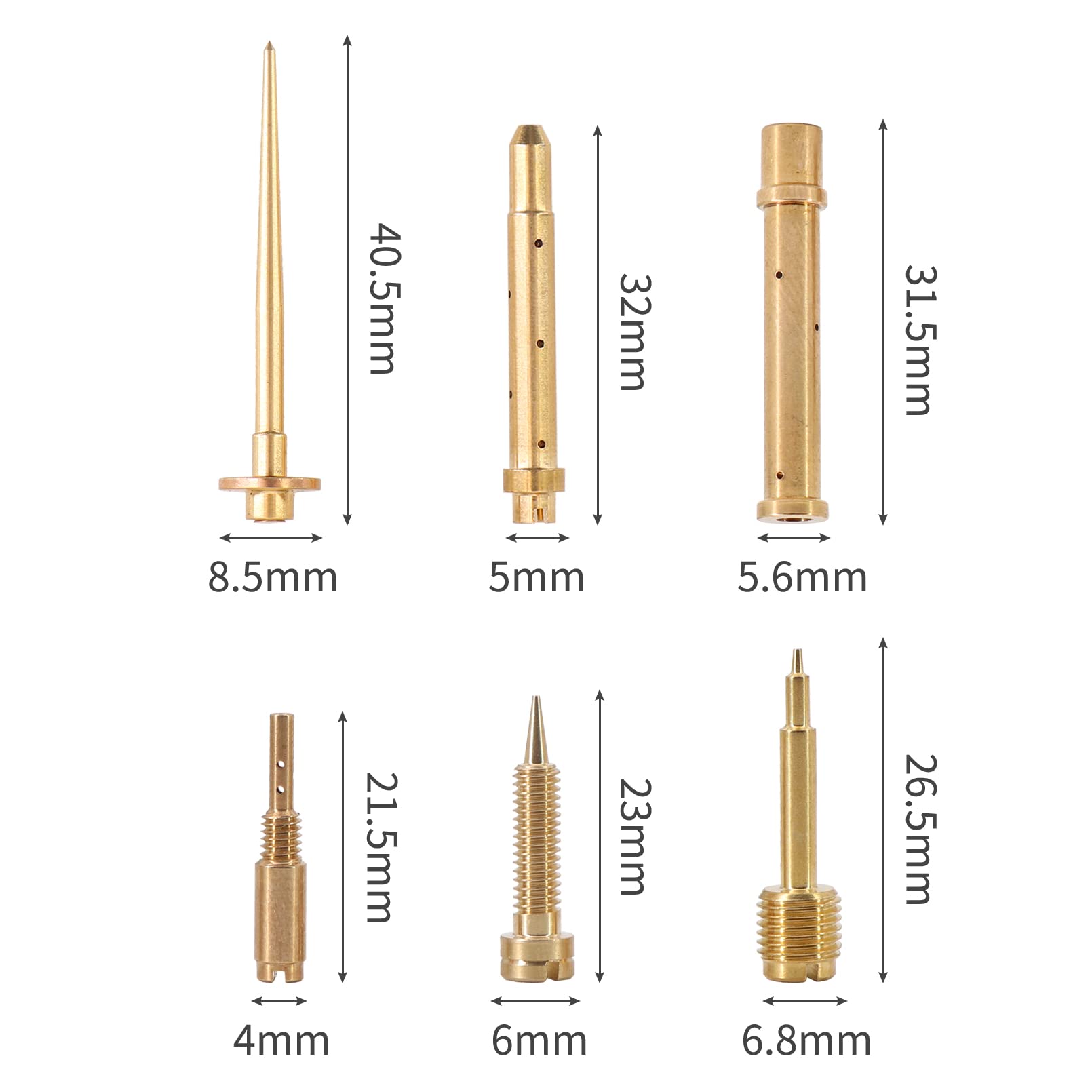 Kipa Carburetor Rebuild Repair Kit With Float Replace For 1970-1973 Cb350 Cl350 Twins, Carb # 3D, 722A, 726A & 728A On Engine Nu