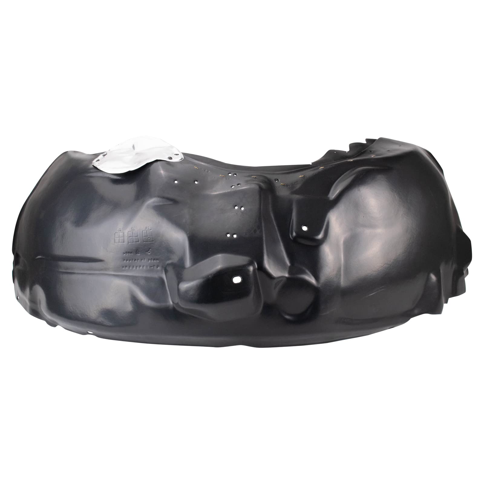 Trq Inner Fender Liner Set Compatible With 2011-2014 Ford F-150 Fo1248155 Fo1249155