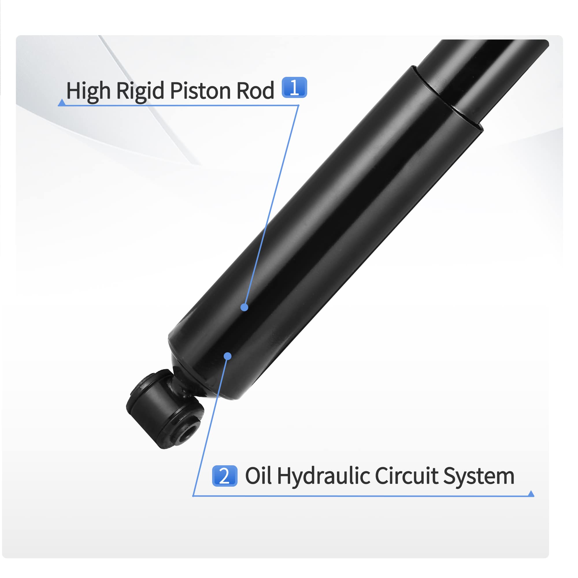 Yitamotor Front And Rear Shocks Quick Struts Assembly Compatible With 1997-2004 Dodge Dakot 1999-2003 Dodge Durango Rwd