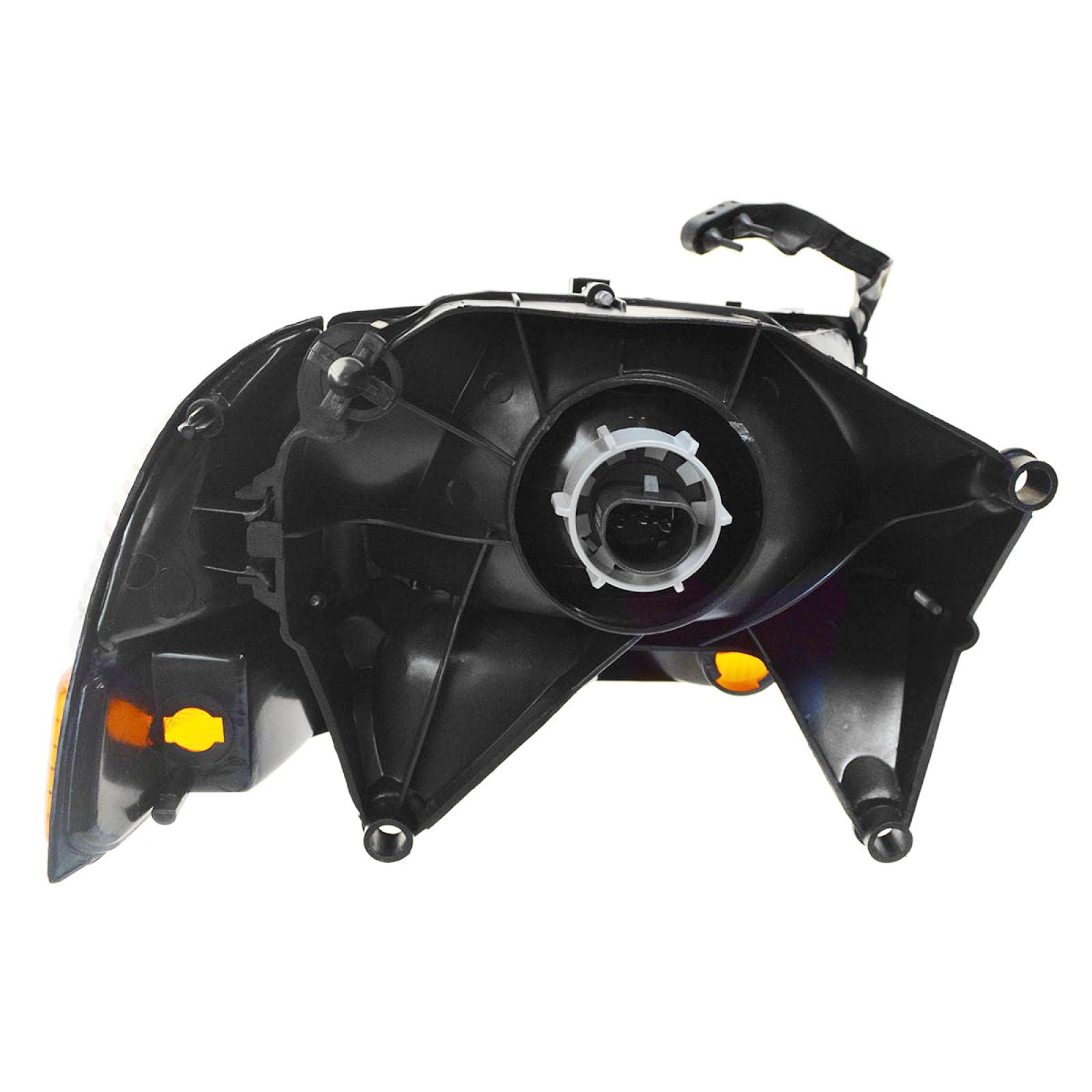 Trq Driver & Passenger Side Headlight Assembly Set Headlights Driver & Passenger Side Compatible With 1997-2004 Dodge Dakota 199