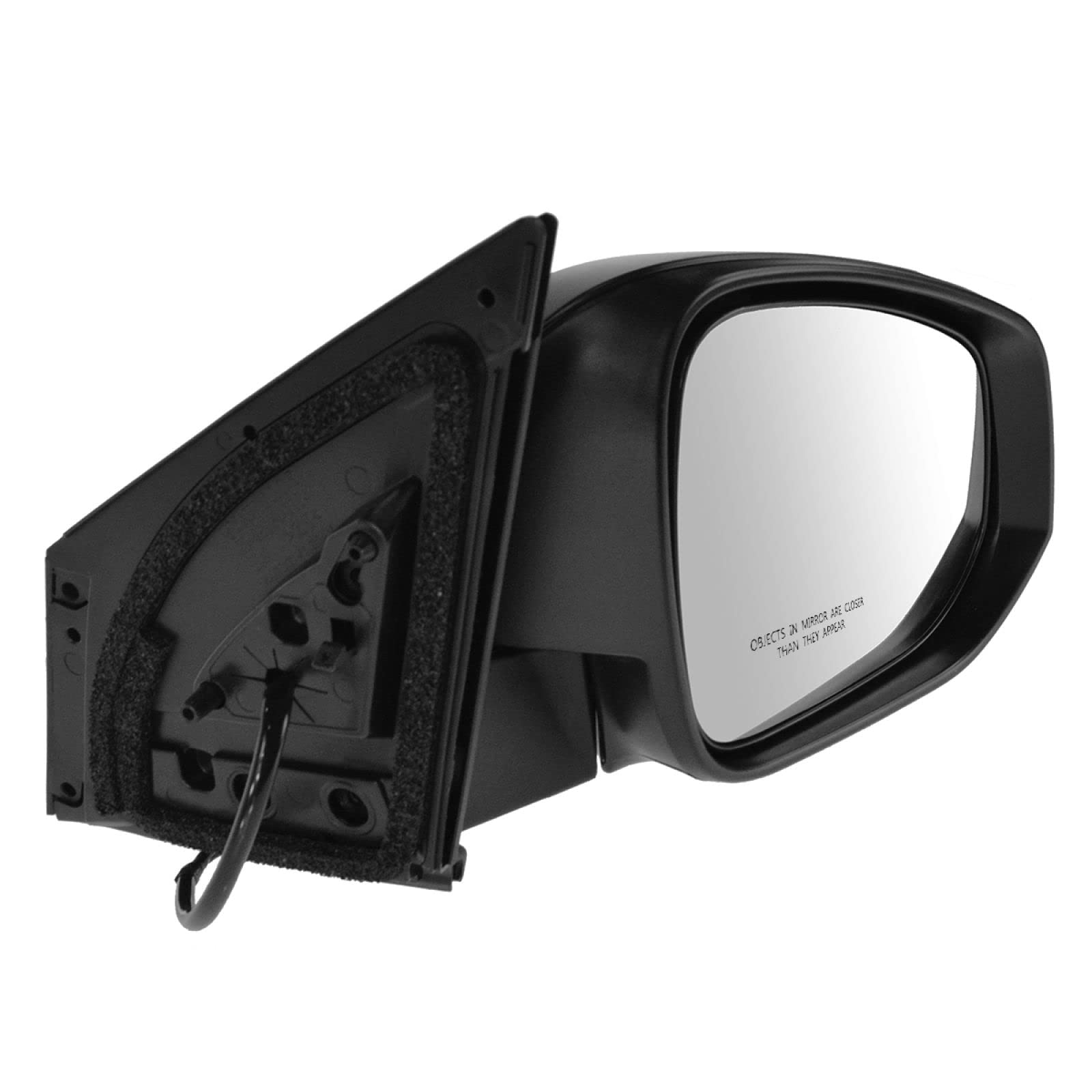 Trq Right Mirror Without Heat Passenger Side Compatible With 2013-2015 Toyota Rav4 To1321309